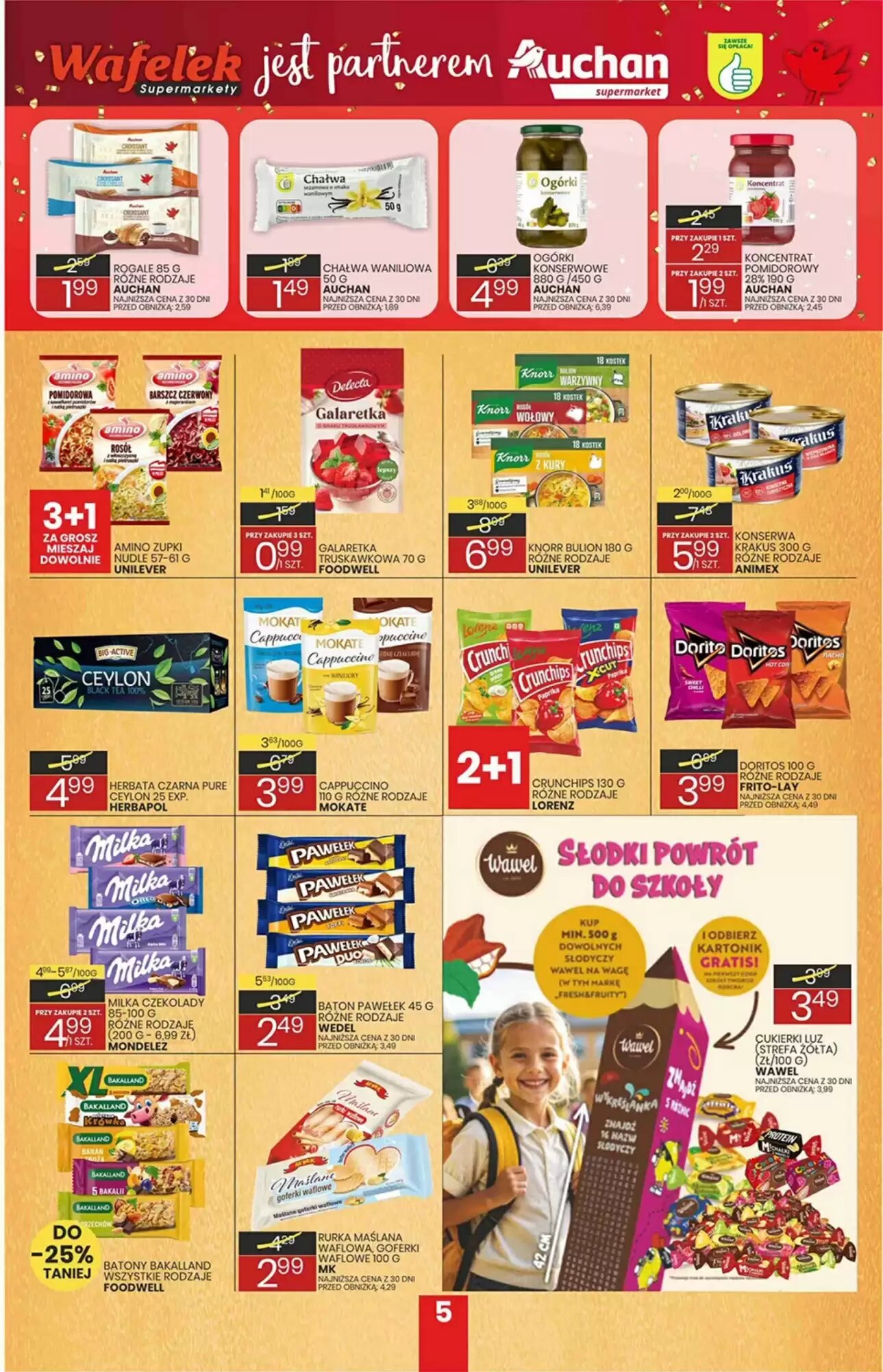 Gazetka promocyjna Wafelek  ważna od 24.08.2026 - Strona 5.
