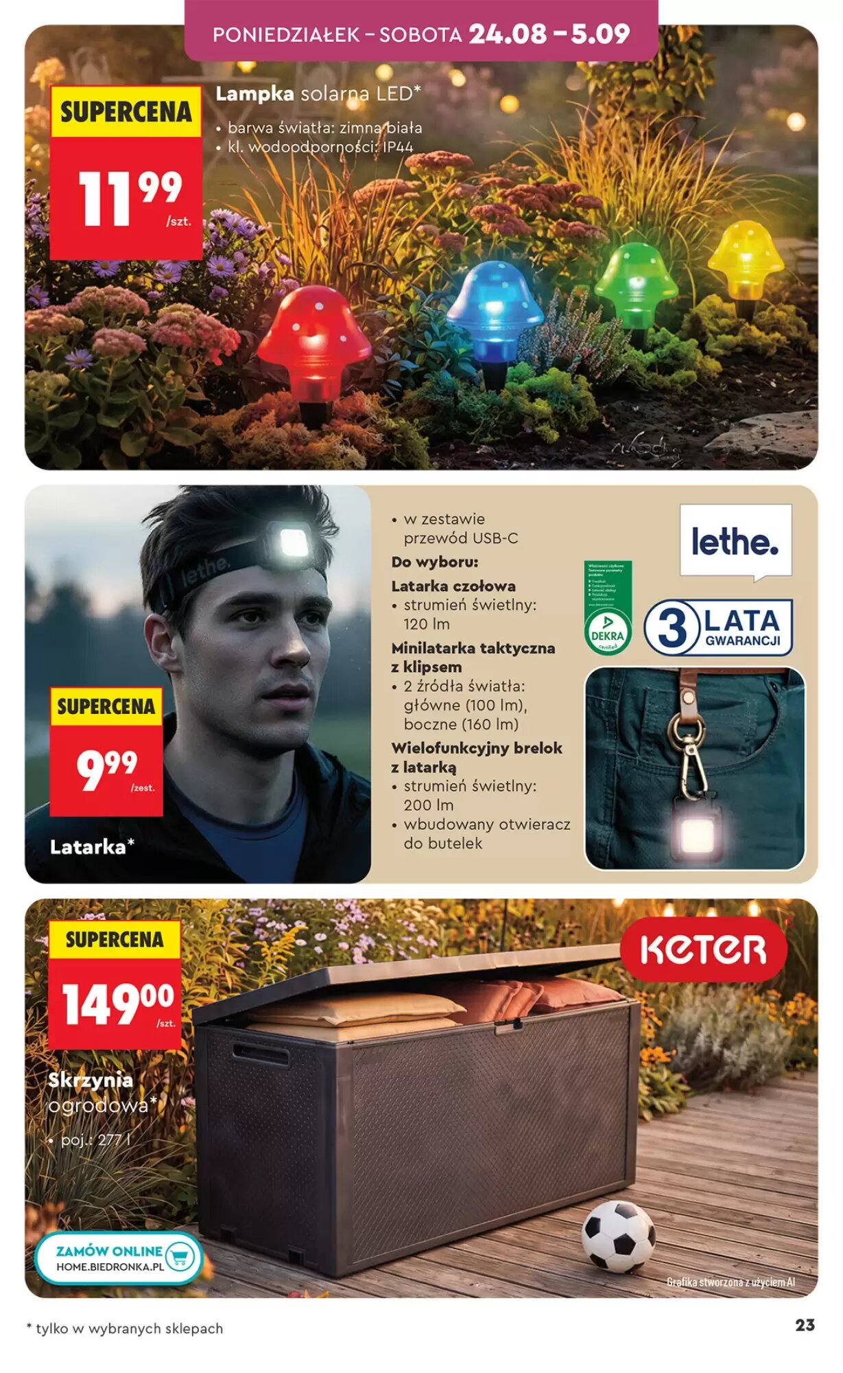 Gazetka promocyjna Biedronka  ważna od 24.08.2026 - Strona 23.