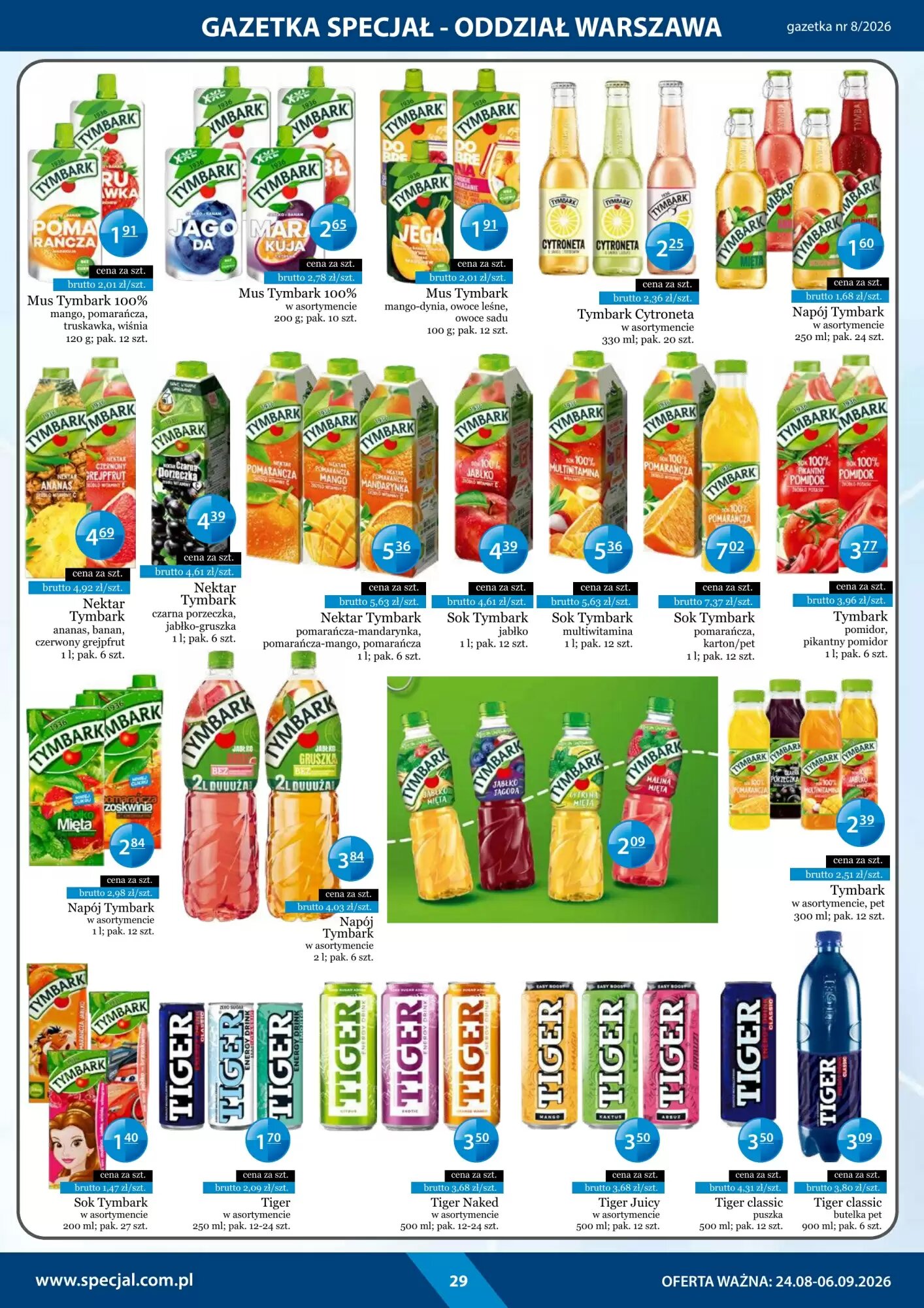 Gazetka promocyjna Specjał  ważna od 24.08.2026 - Strona 29.