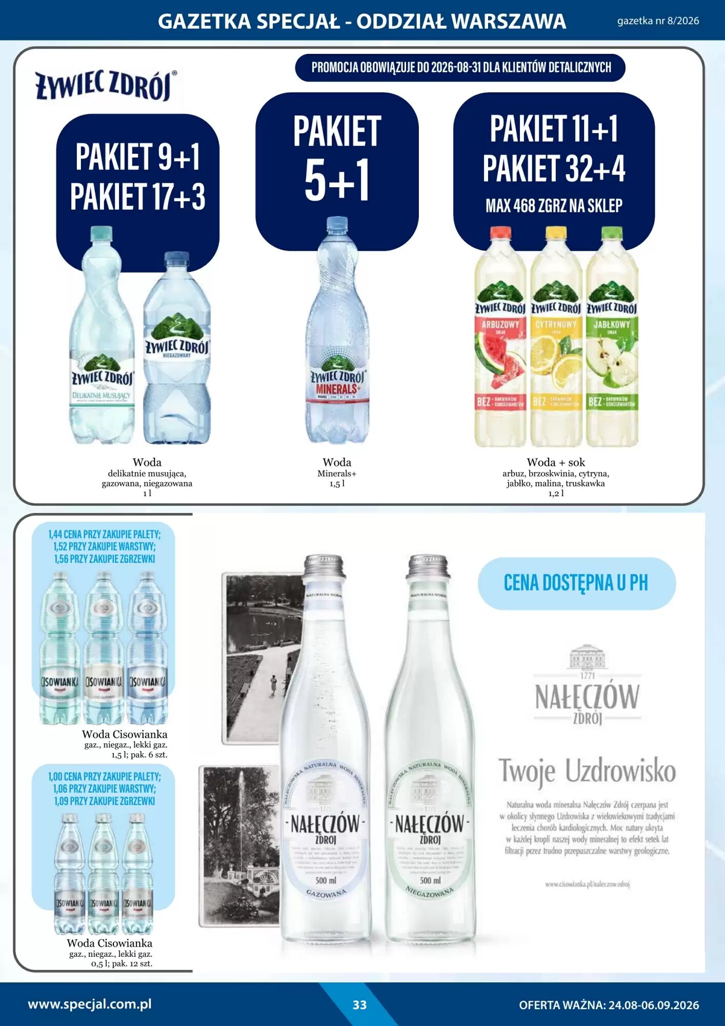 Gazetka promocyjna Specjał  ważna od 24.08.2026 - Strona 33.