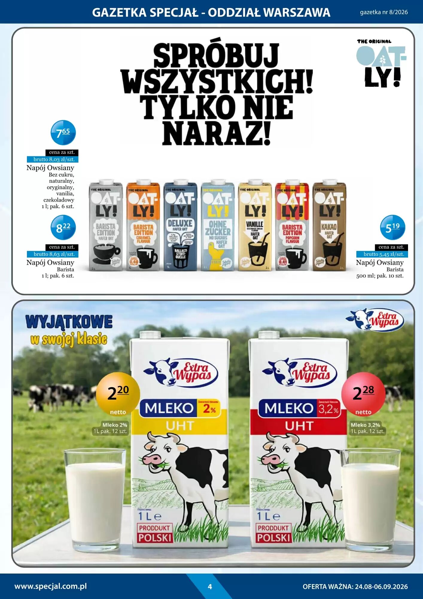 Gazetka promocyjna Specjał  ważna od 24.08.2026 - Strona 4.