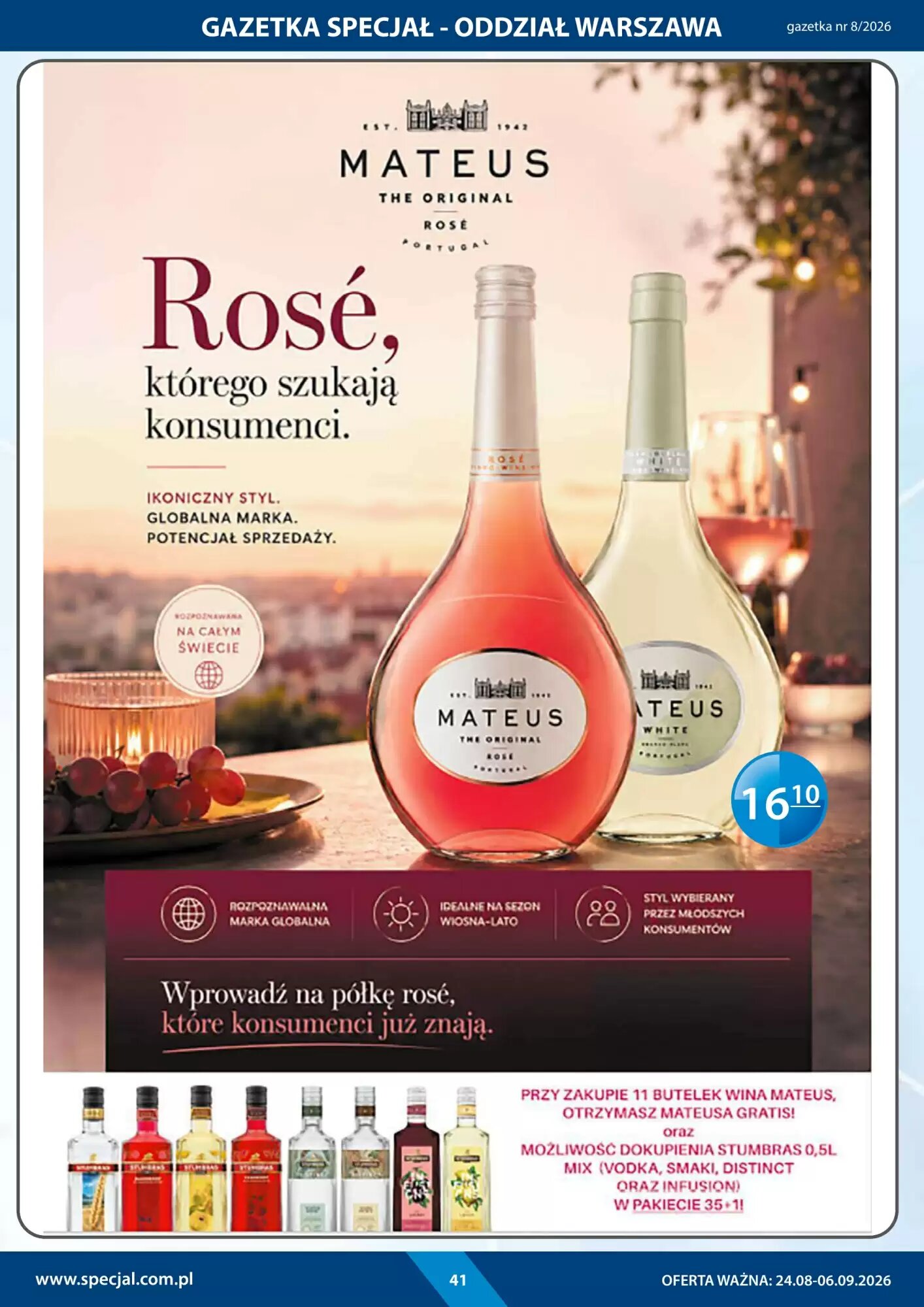 Gazetka promocyjna Specjał  ważna od 24.08.2026 - Strona 41.