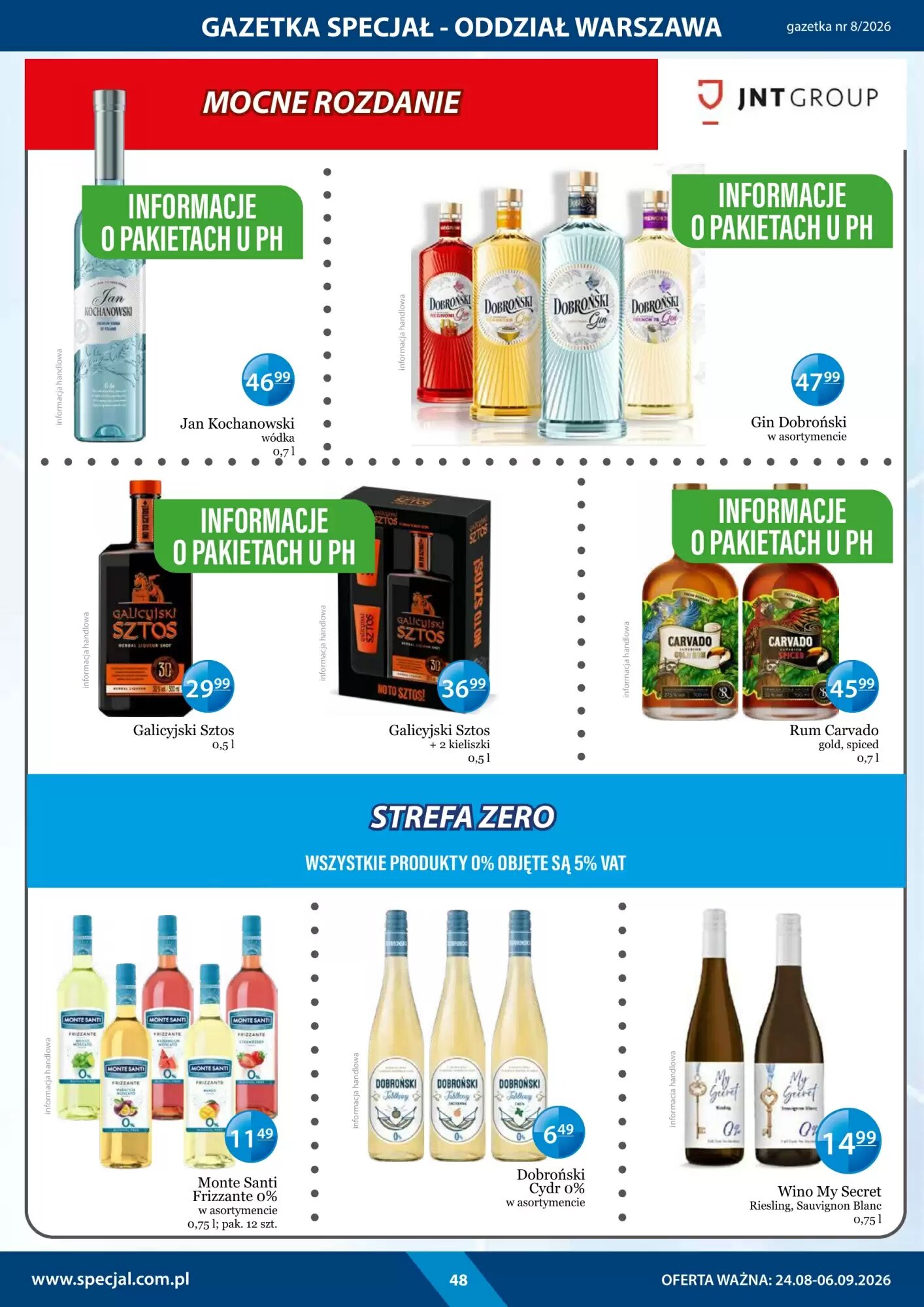 Gazetka promocyjna Specjał  ważna od 24.08.2026 - Strona 48.