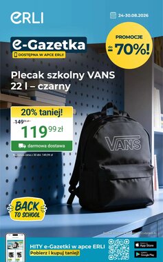 Gazetka promocyjna ERLI  ważna od 24.08.2026
