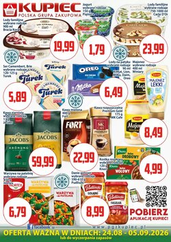 Gazetka promocyjna Kupiec  ważna od 24.08.2026