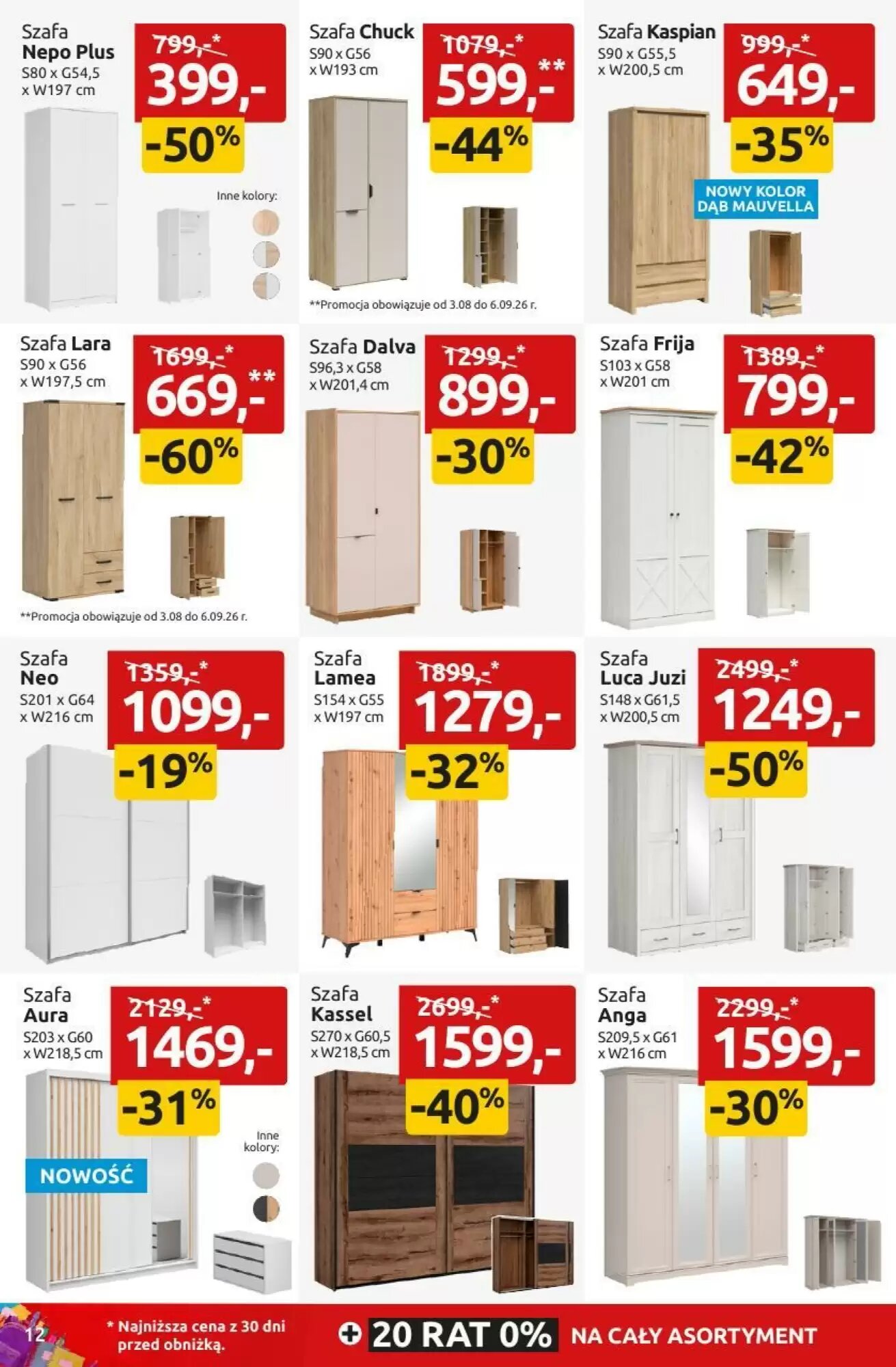 Gazetka promocyjna Black Red White  ważna od 24.08.2026 - Strona 12.