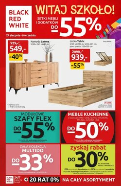 Gazetka promocyjna Black Red White  ważna od 24.08.2026