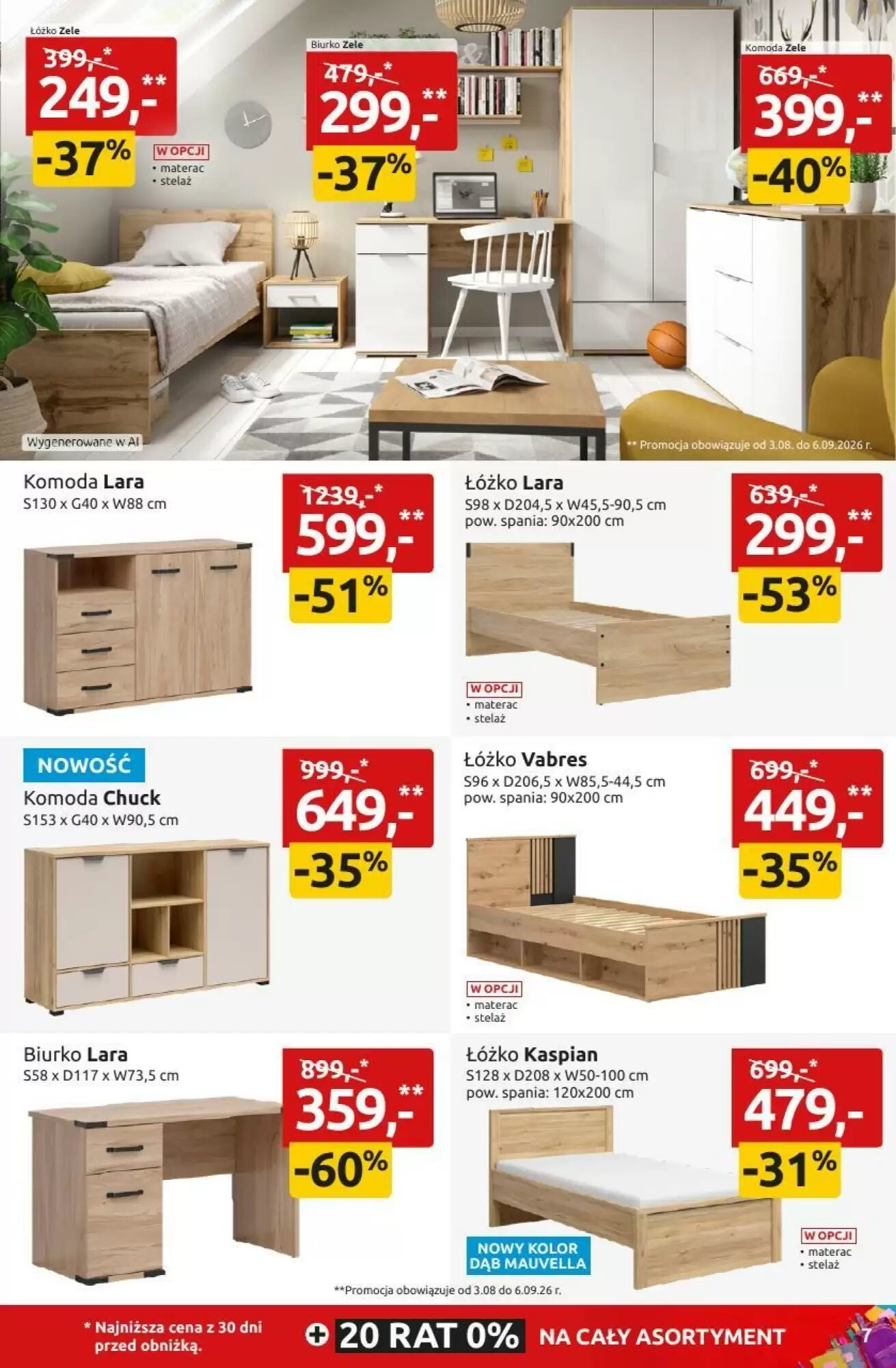 Gazetka promocyjna Black Red White  ważna od 24.08.2026 - Strona 7.