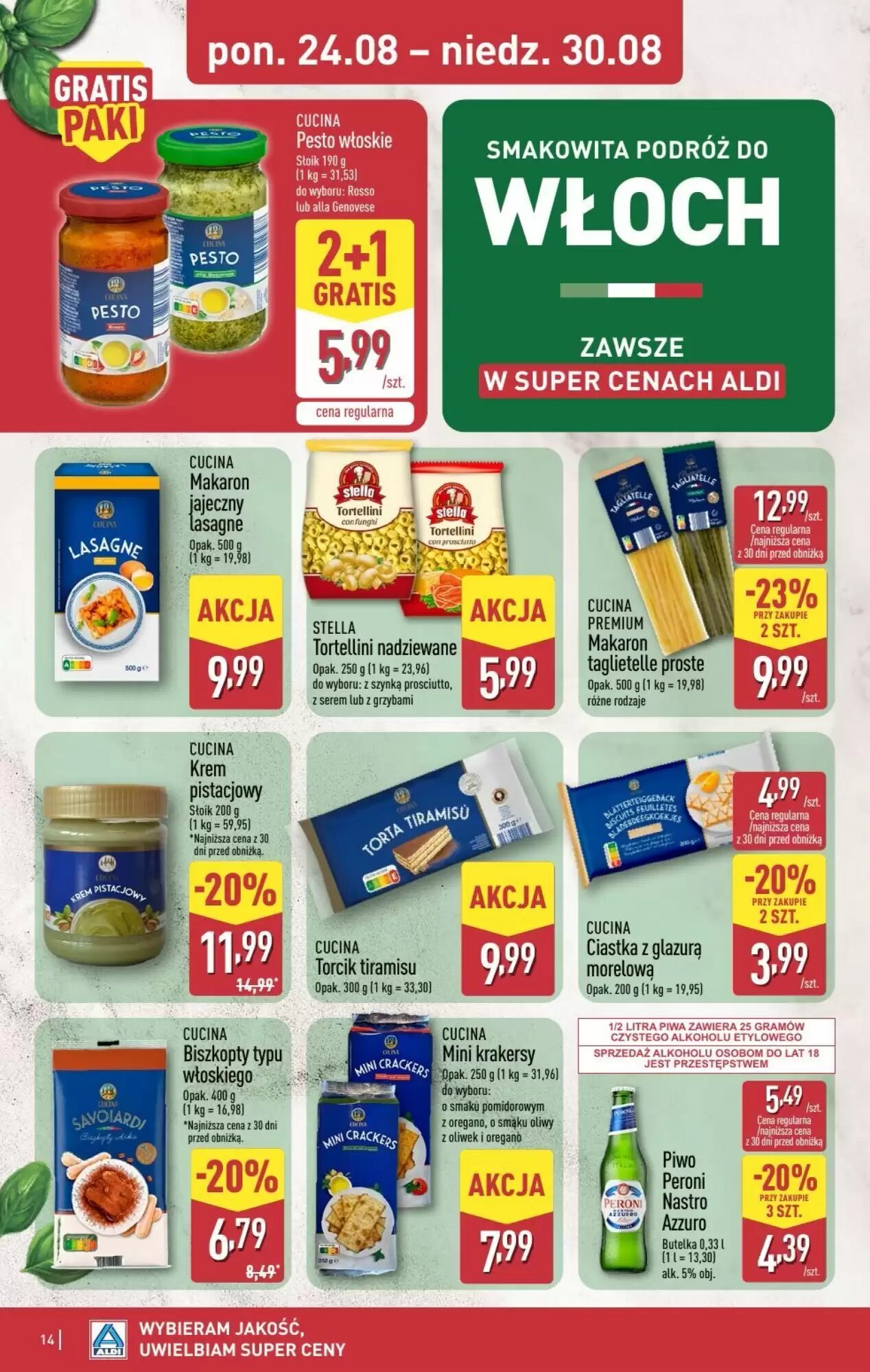 Gazetka promocyjna ALDI  ważna od 24.08.2026 - Strona 14.