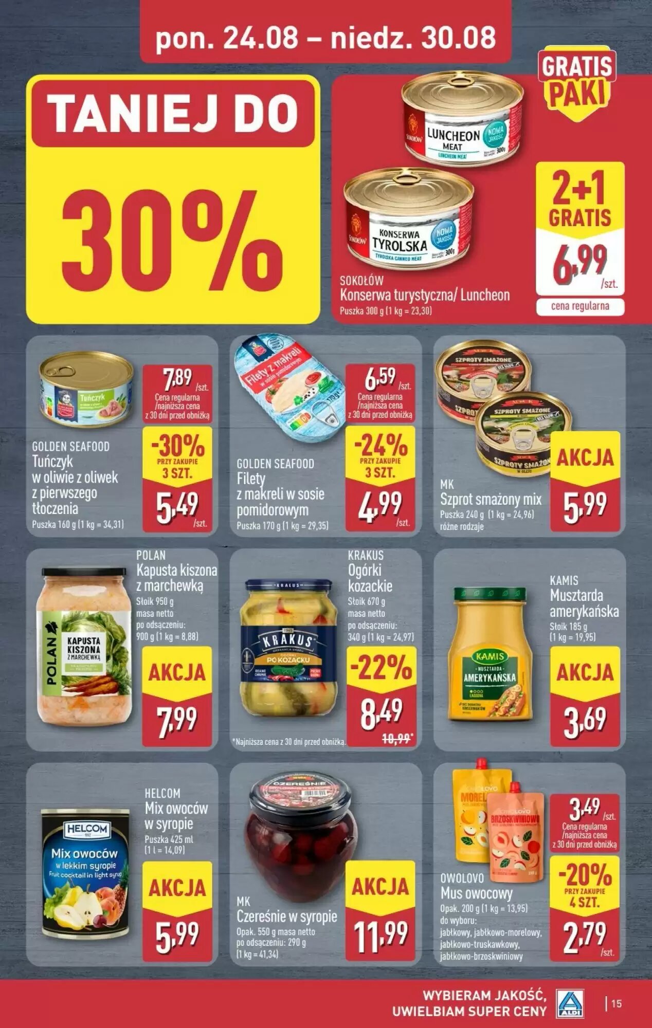 Gazetka promocyjna ALDI  ważna od 24.08.2026 - Strona 15.