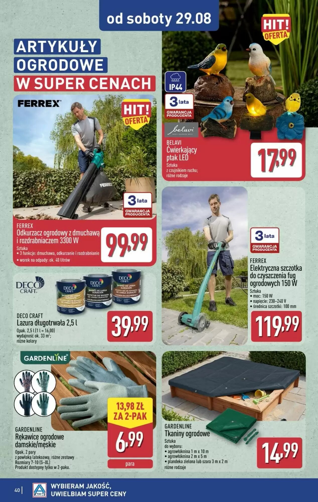 Gazetka promocyjna ALDI  ważna od 24.08.2026 - Strona 40.