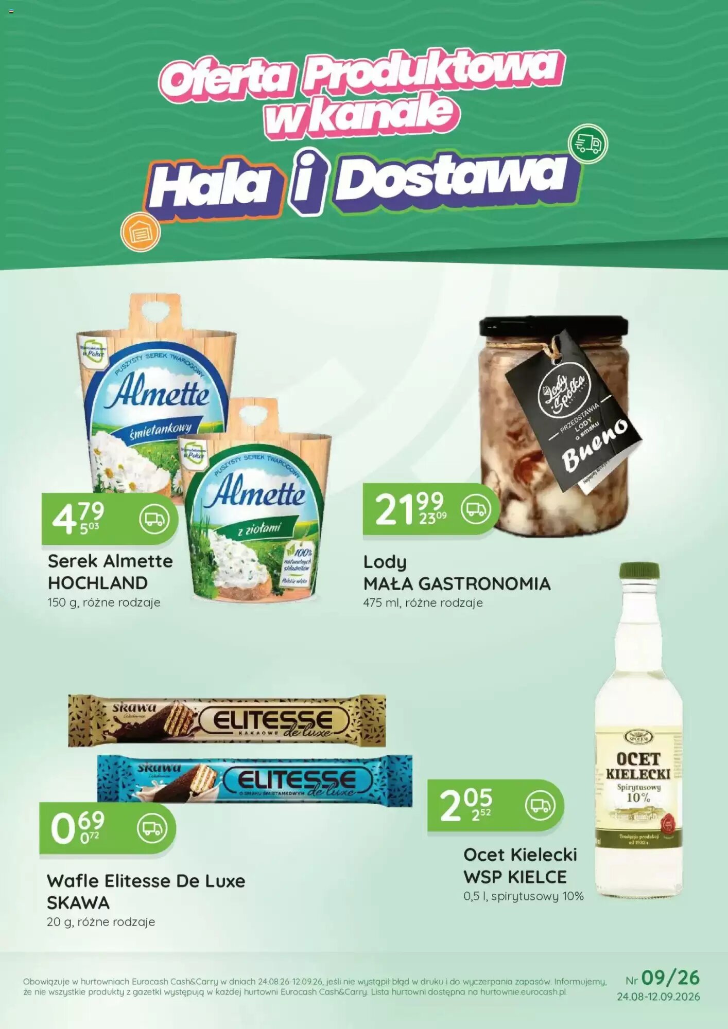 Gazetka promocyjna Eurocash Cash & Carry ważna od 24.08.2026 - Strona 1.