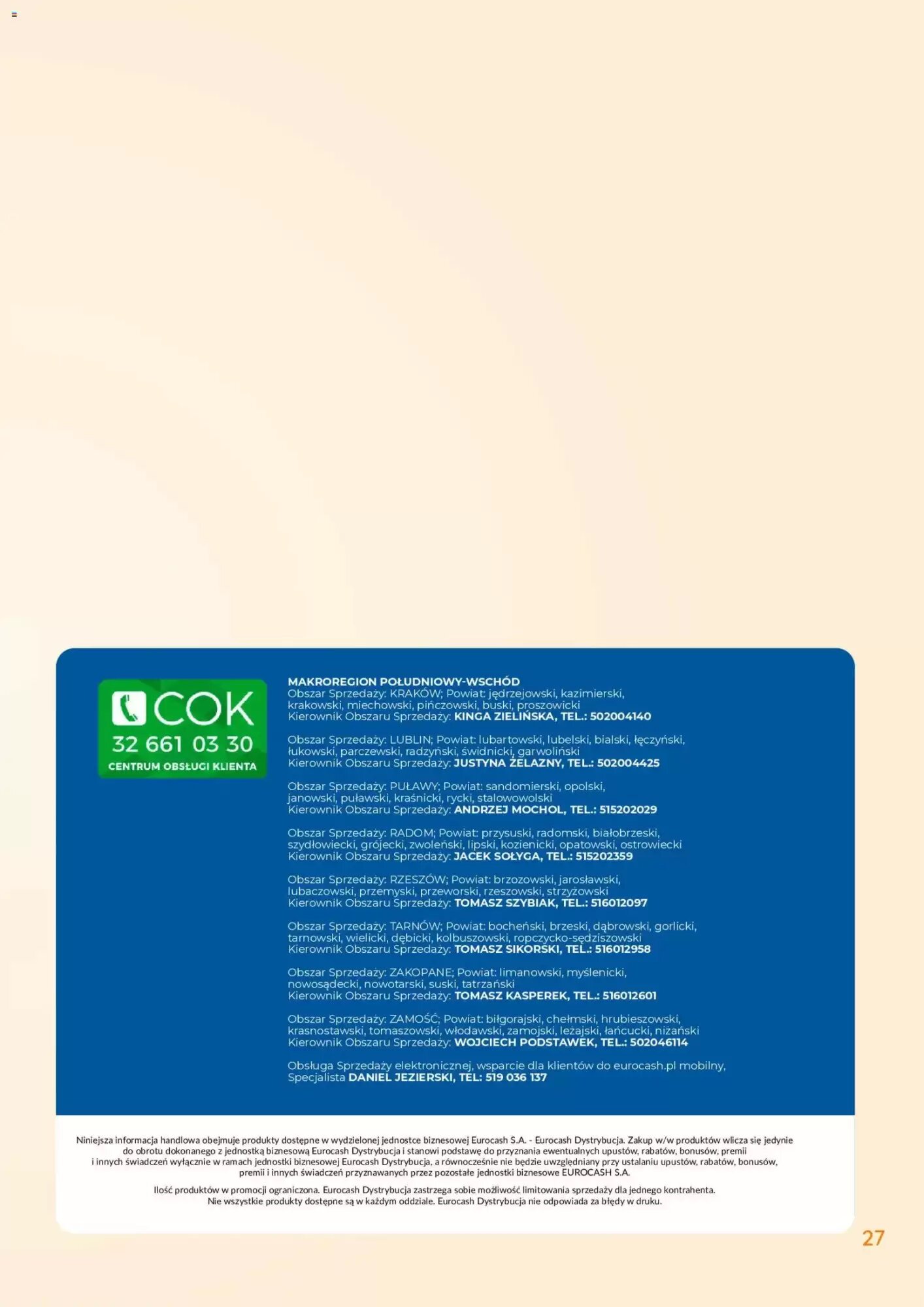 Gazetka promocyjna Eurocash Cash & Carry  ważna od 24.08.2026 - Strona 27.