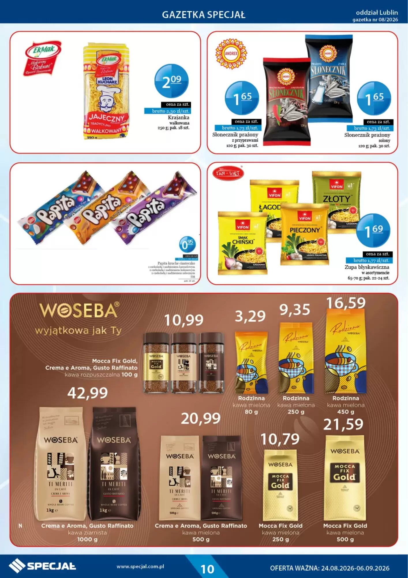 Gazetka promocyjna Specjał  ważna od 24.08.2026 - Strona 10.