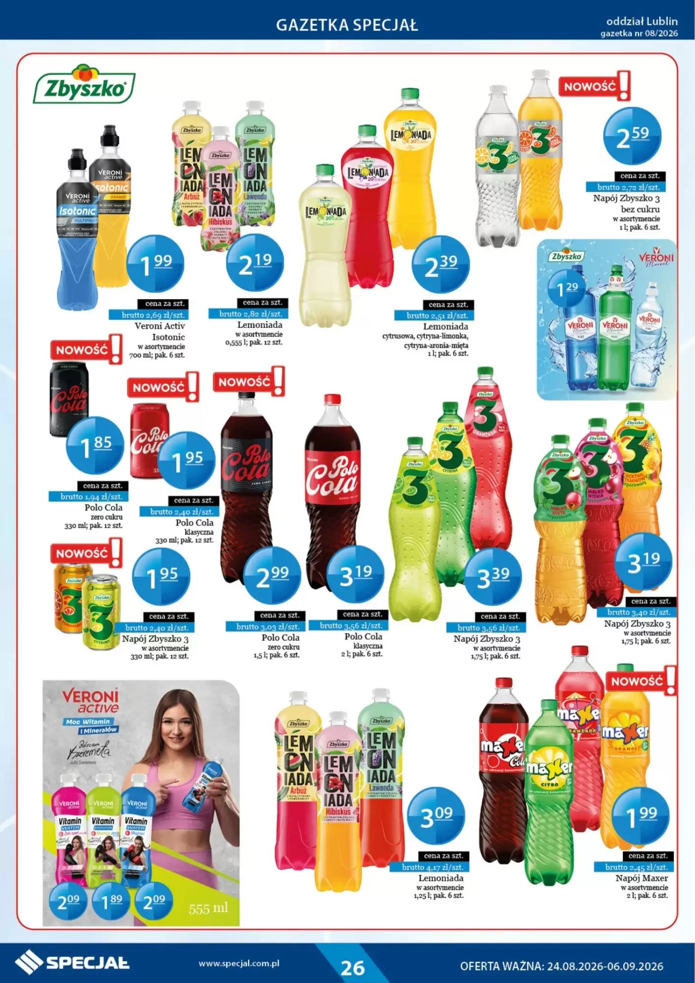 Gazetka promocyjna Specjał  ważna od 24.08.2026 - Strona 26.