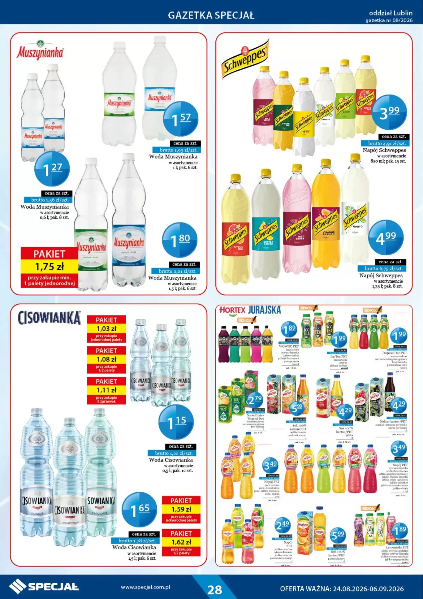 Gazetka promocyjna Specjał  ważna od 24.08.2026 - Strona 28.