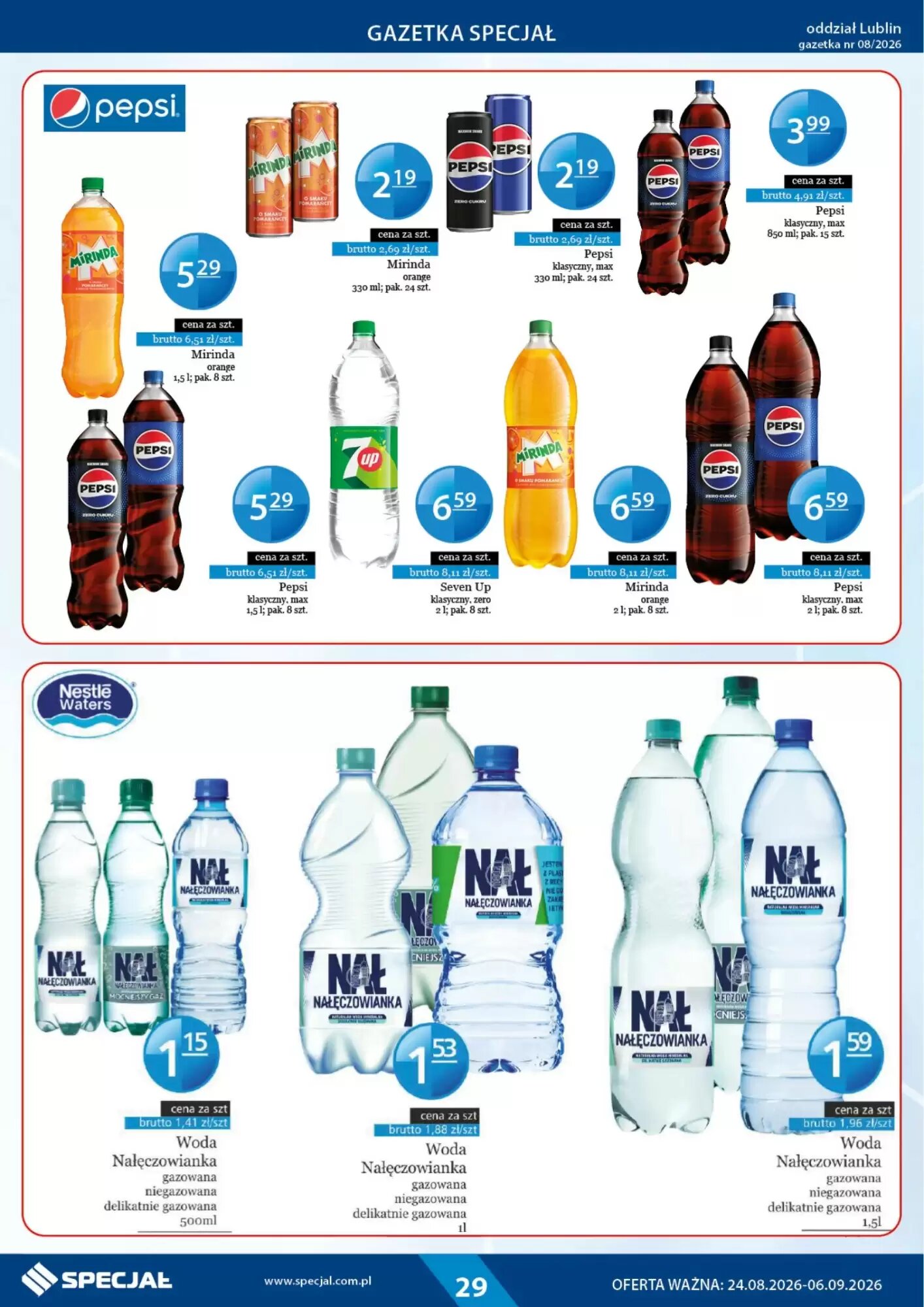 Gazetka promocyjna Specjał  ważna od 24.08.2026 - Strona 29.