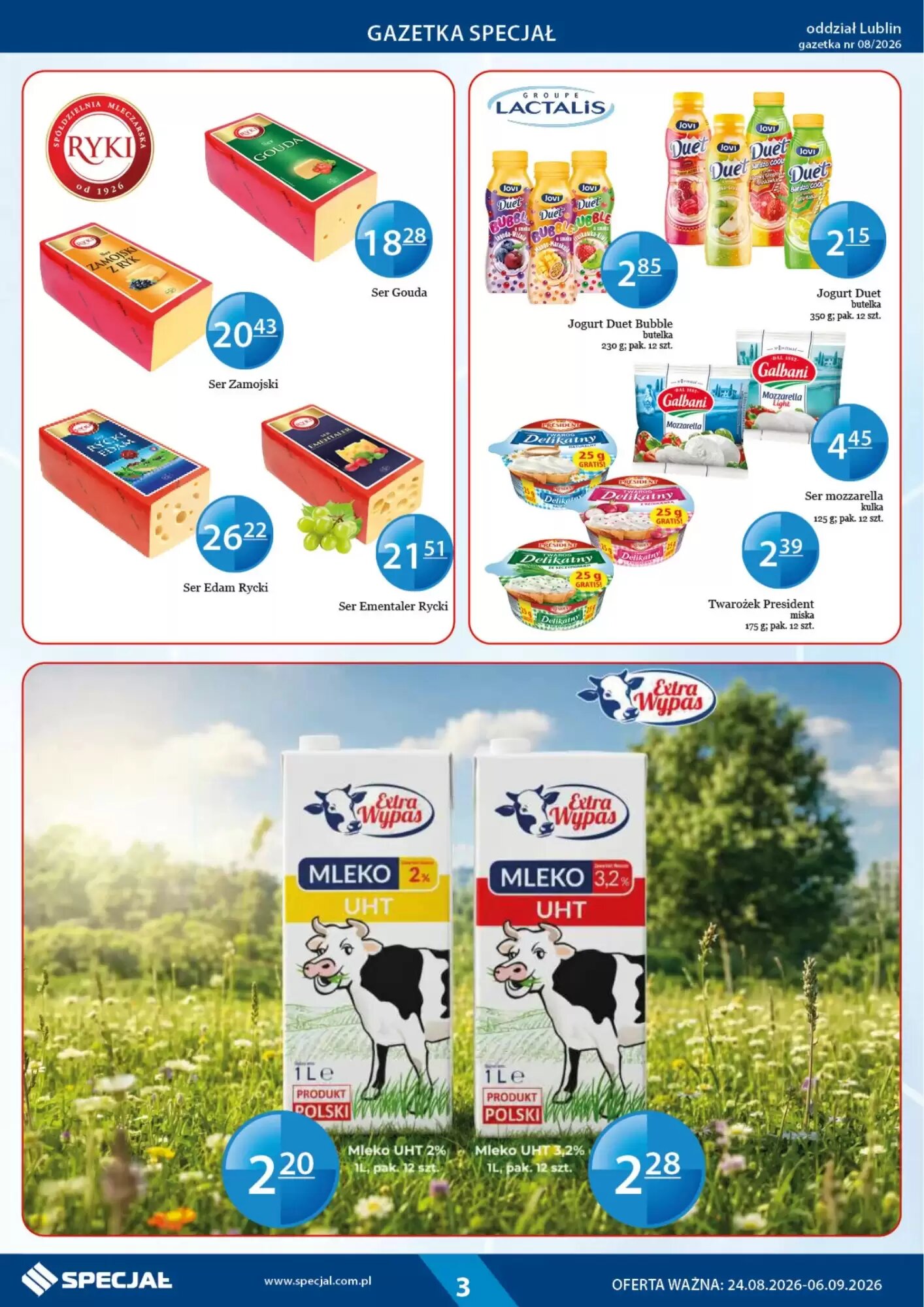 Gazetka promocyjna Specjał  ważna od 24.08.2026 - Strona 3.