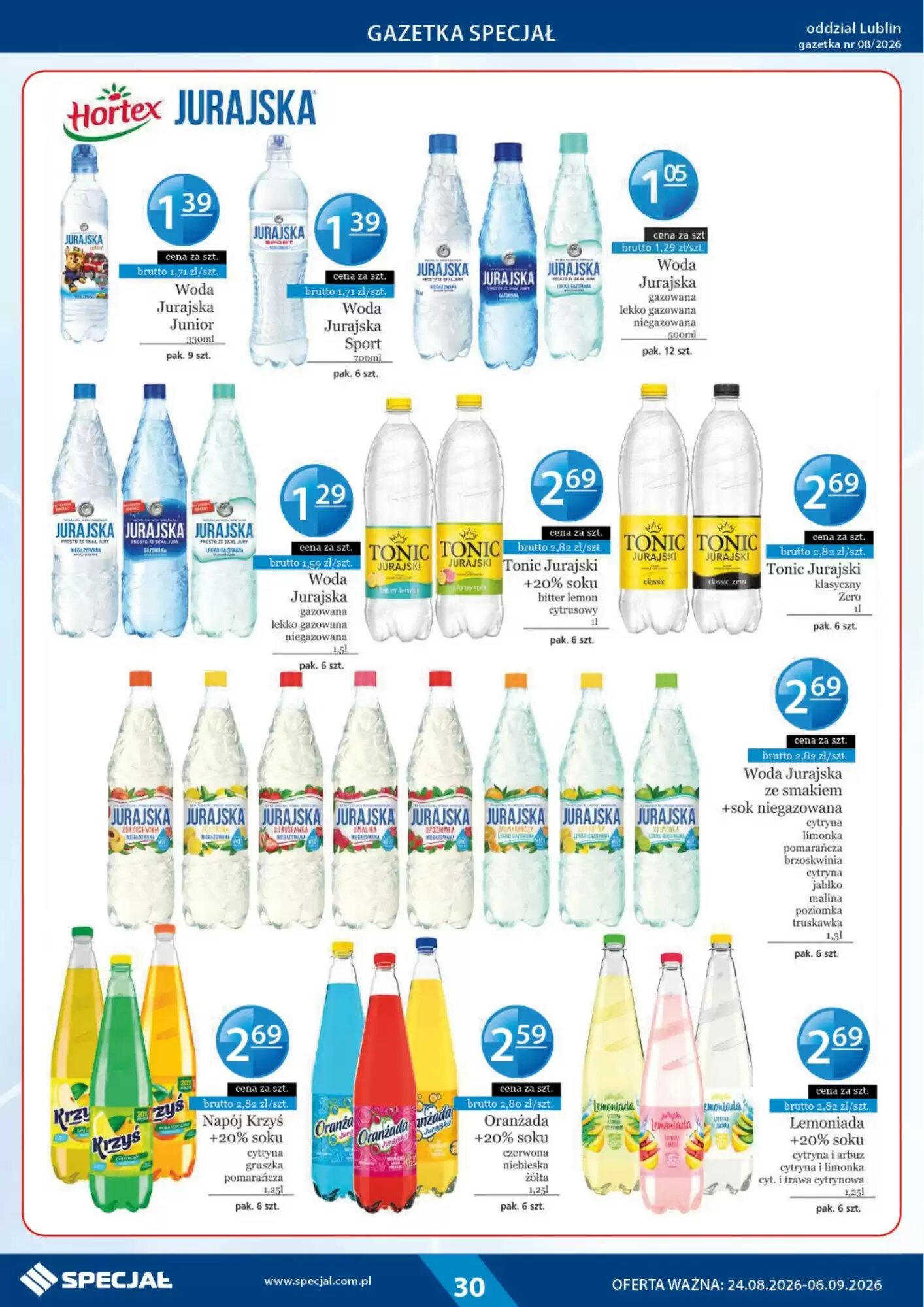 Gazetka promocyjna Specjał  ważna od 24.08.2026 - Strona 30.