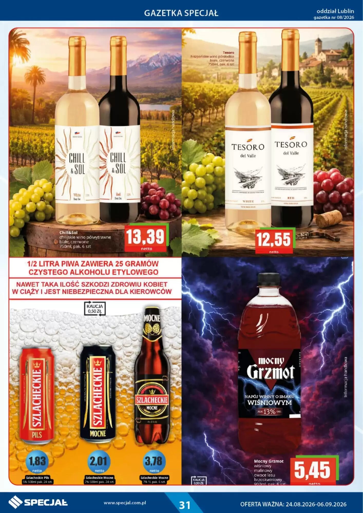 Gazetka promocyjna Specjał  ważna od 24.08.2026 - Strona 31.