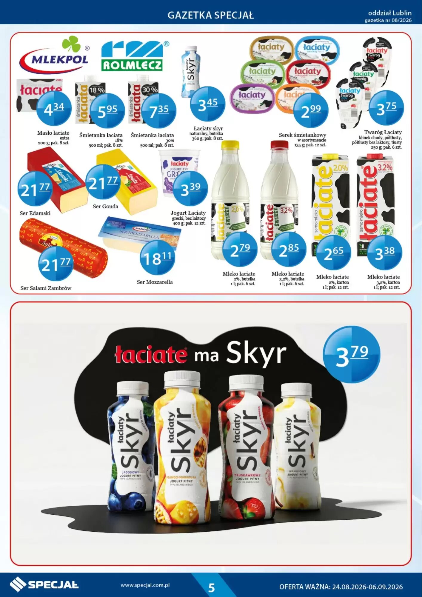 Gazetka promocyjna Specjał  ważna od 24.08.2026 - Strona 5.