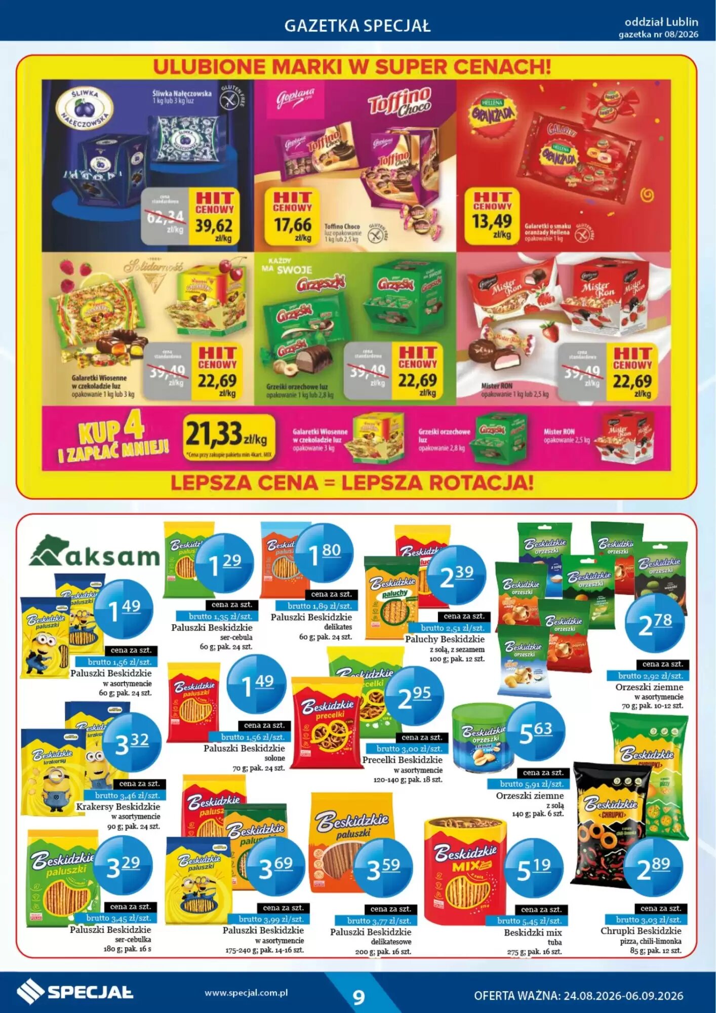 Gazetka promocyjna Specjał  ważna od 24.08.2026 - Strona 9.