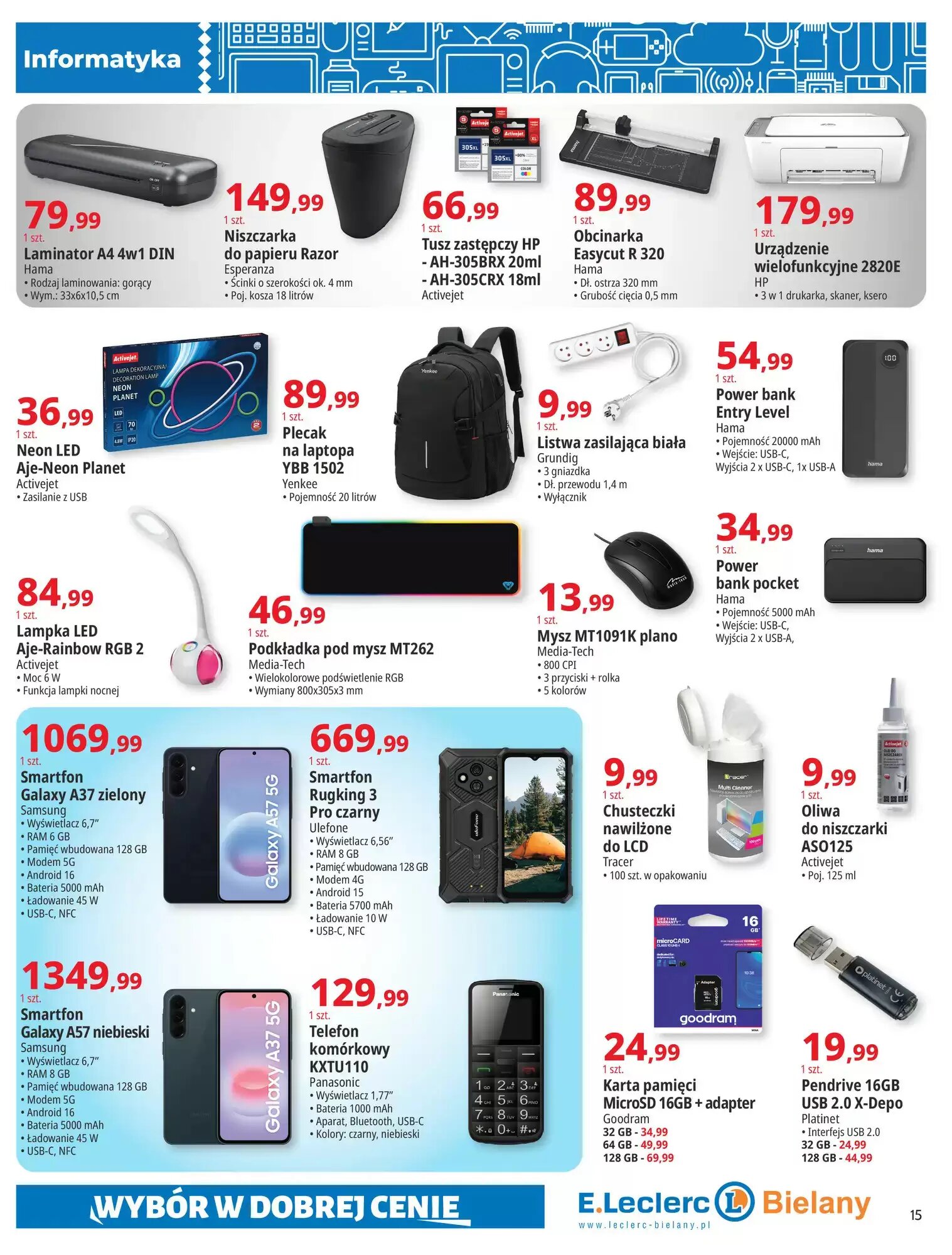 Gazetka promocyjna E.Leclerc  ważna od 25.08.2026 - Strona 15.