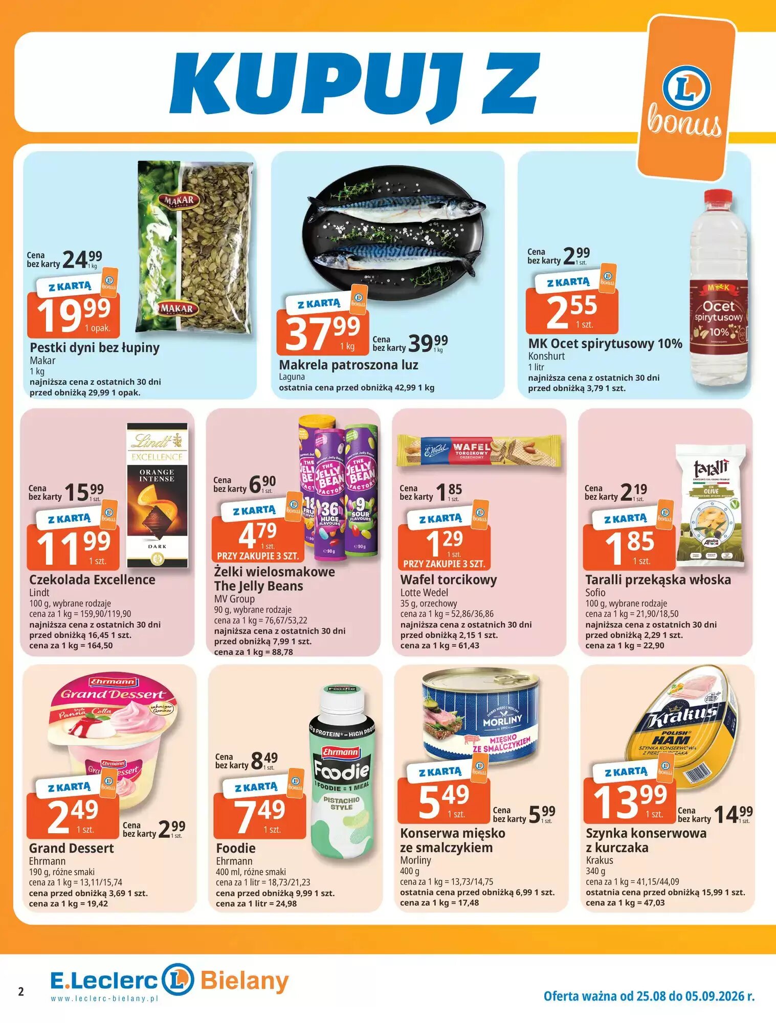Gazetka promocyjna E.Leclerc  ważna od 25.08.2026 - Strona 2.
