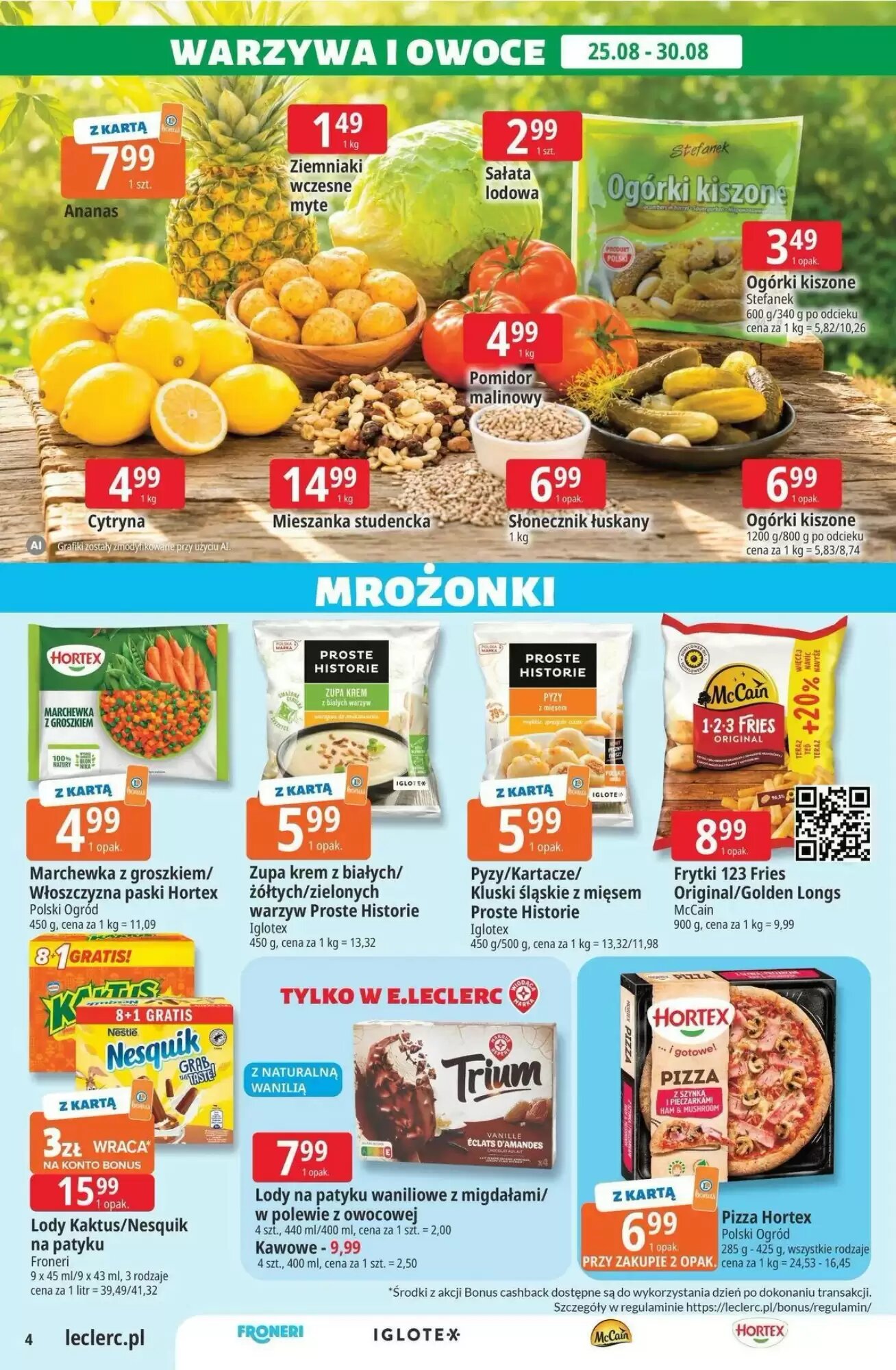 Gazetka promocyjna E.Leclerc  ważna od 25.08.2026 - Strona 4.