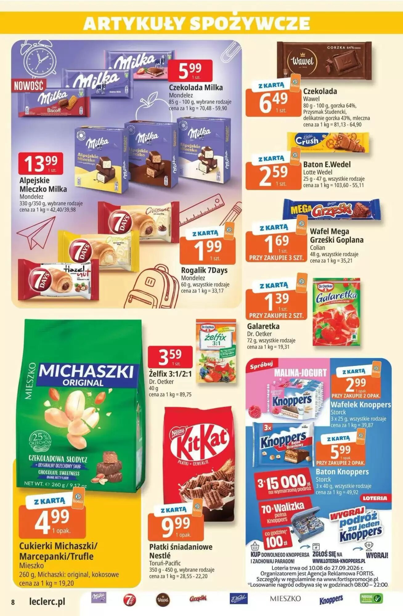 Gazetka promocyjna E.Leclerc  ważna od 25.08.2026 - Strona 8.