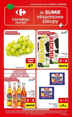 Gazetka promocyjna Carrefour Market  ważna od 25.08.2026