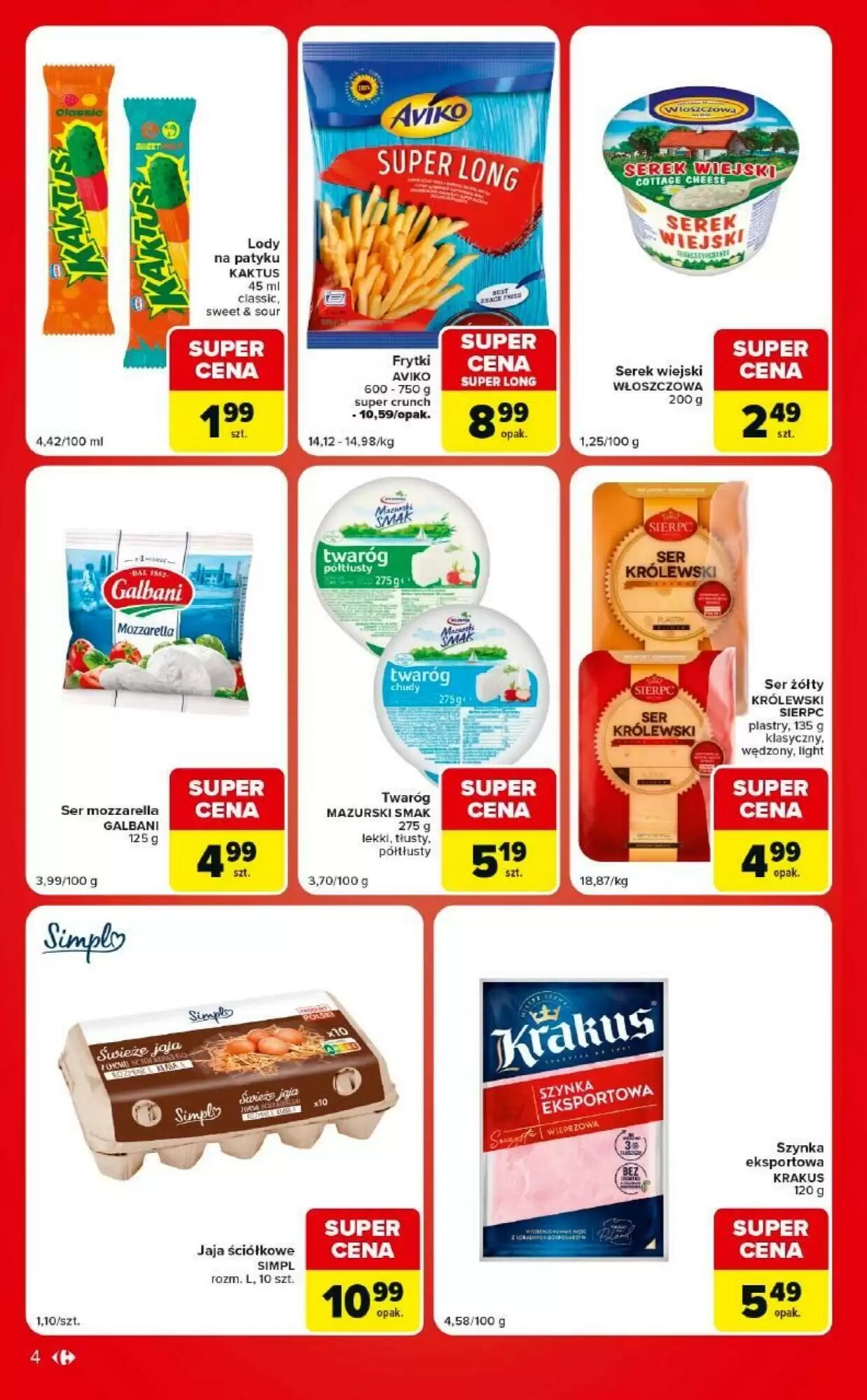 Gazetka promocyjna Carrefour Market  ważna od 25.08.2026 - Strona 4.