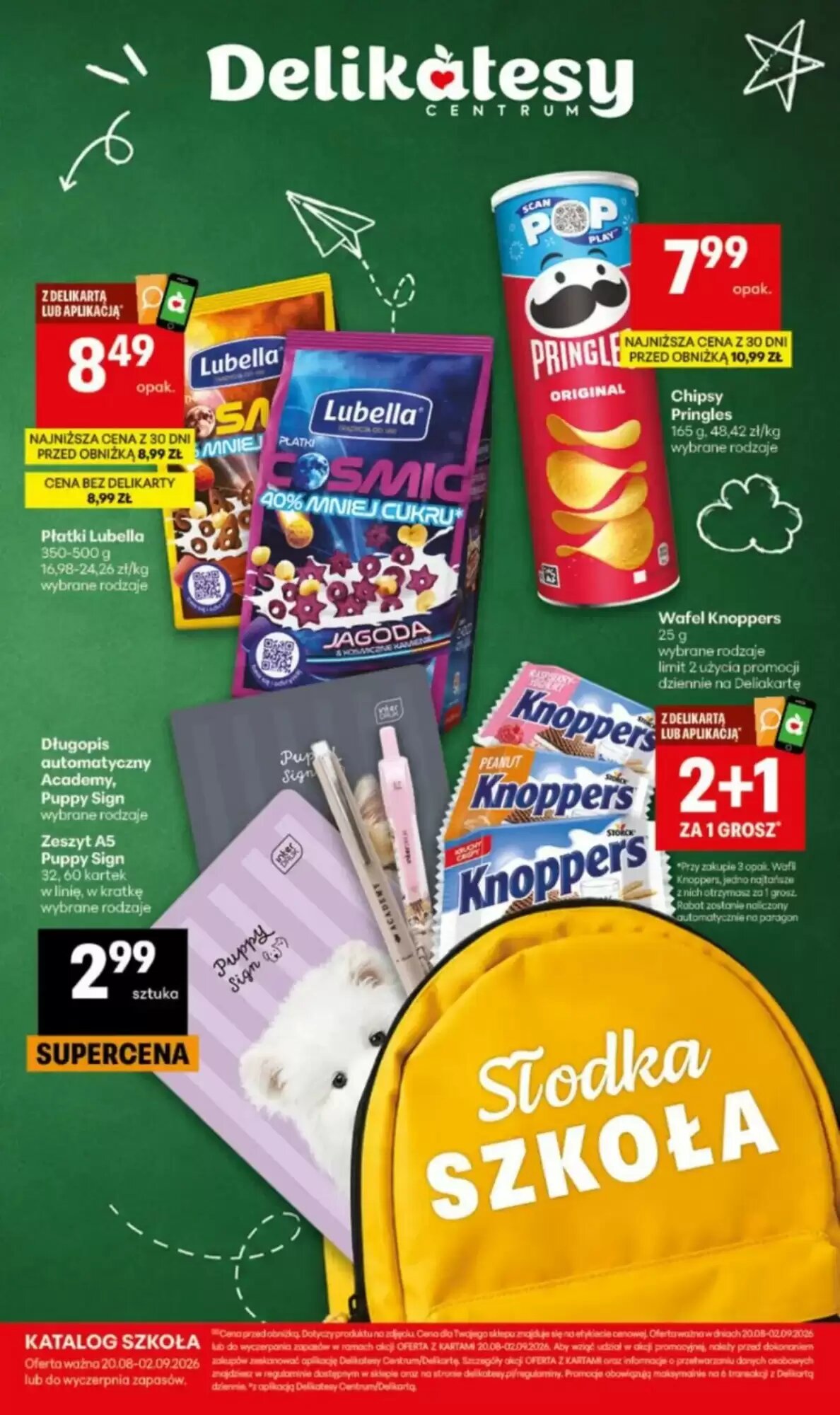Gazetka promocyjna Delikatesy Centrum ważna od 25.08.2026 - Strona 1.