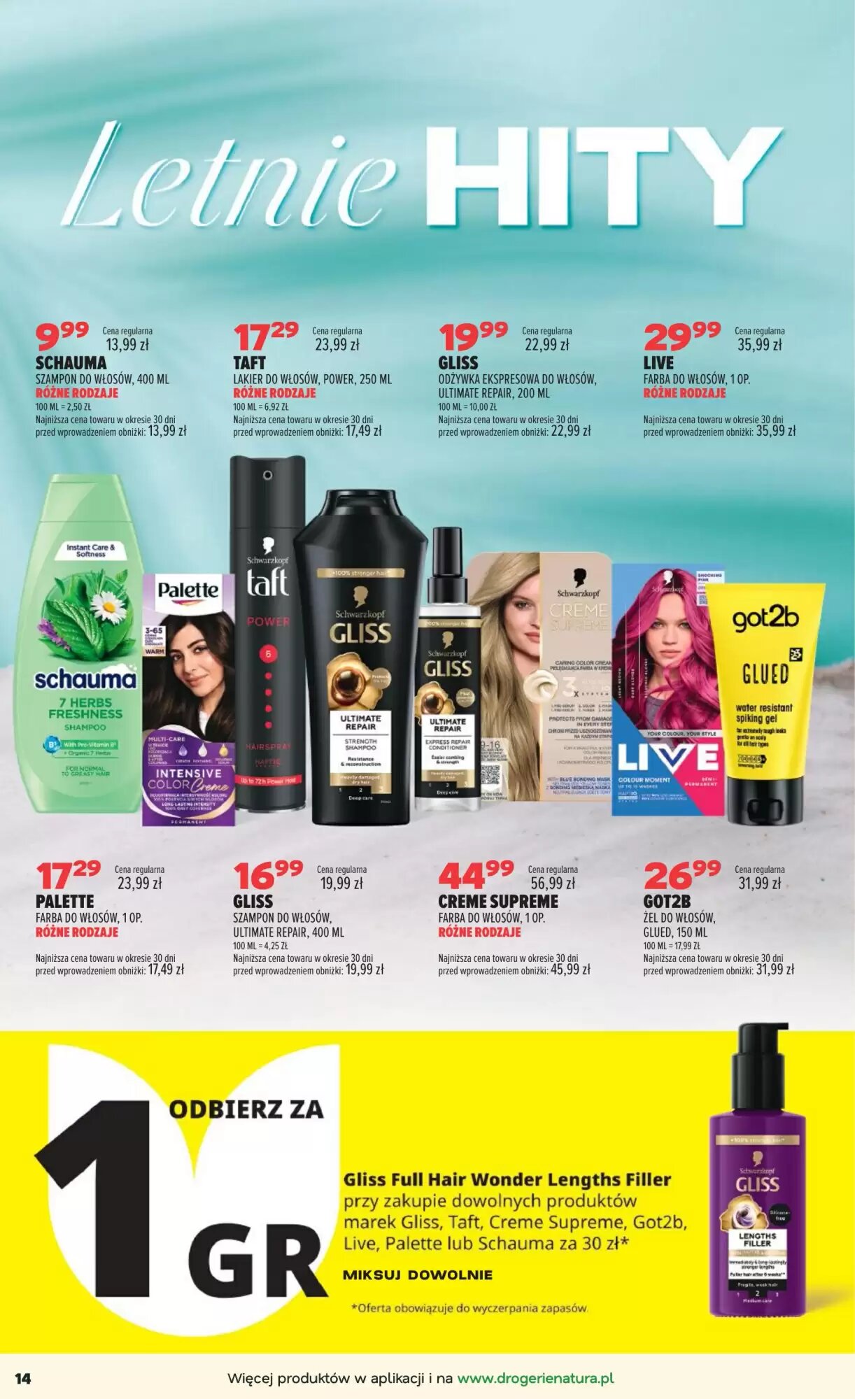 Gazetka promocyjna Drogerie Natura  ważna od 25.08.2026 - Strona 14.