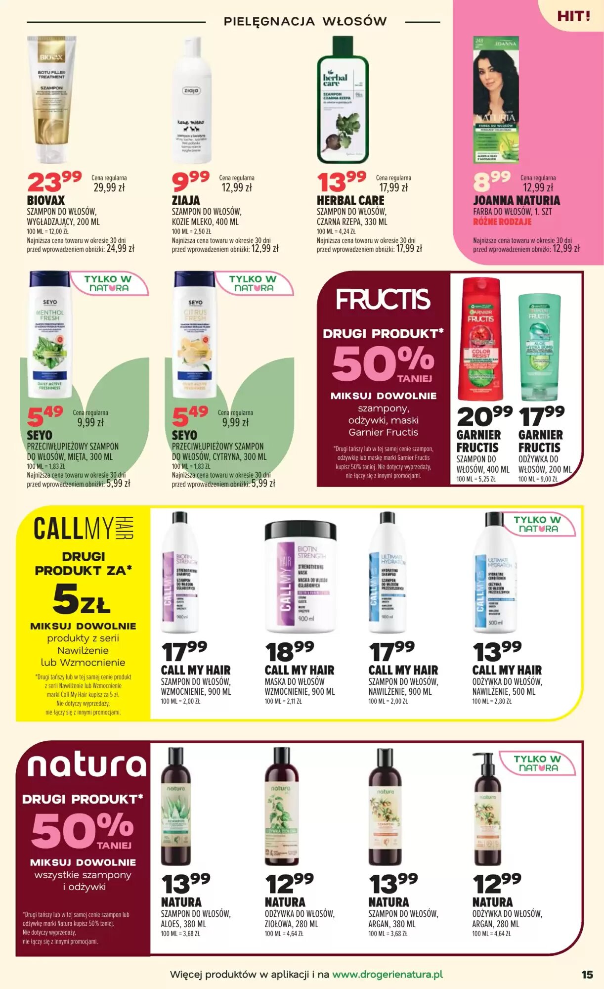 Gazetka promocyjna Drogerie Natura  ważna od 25.08.2026 - Strona 15.