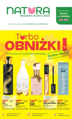 Gazetka promocyjna Drogerie Natura  ważna od 25.08.2026