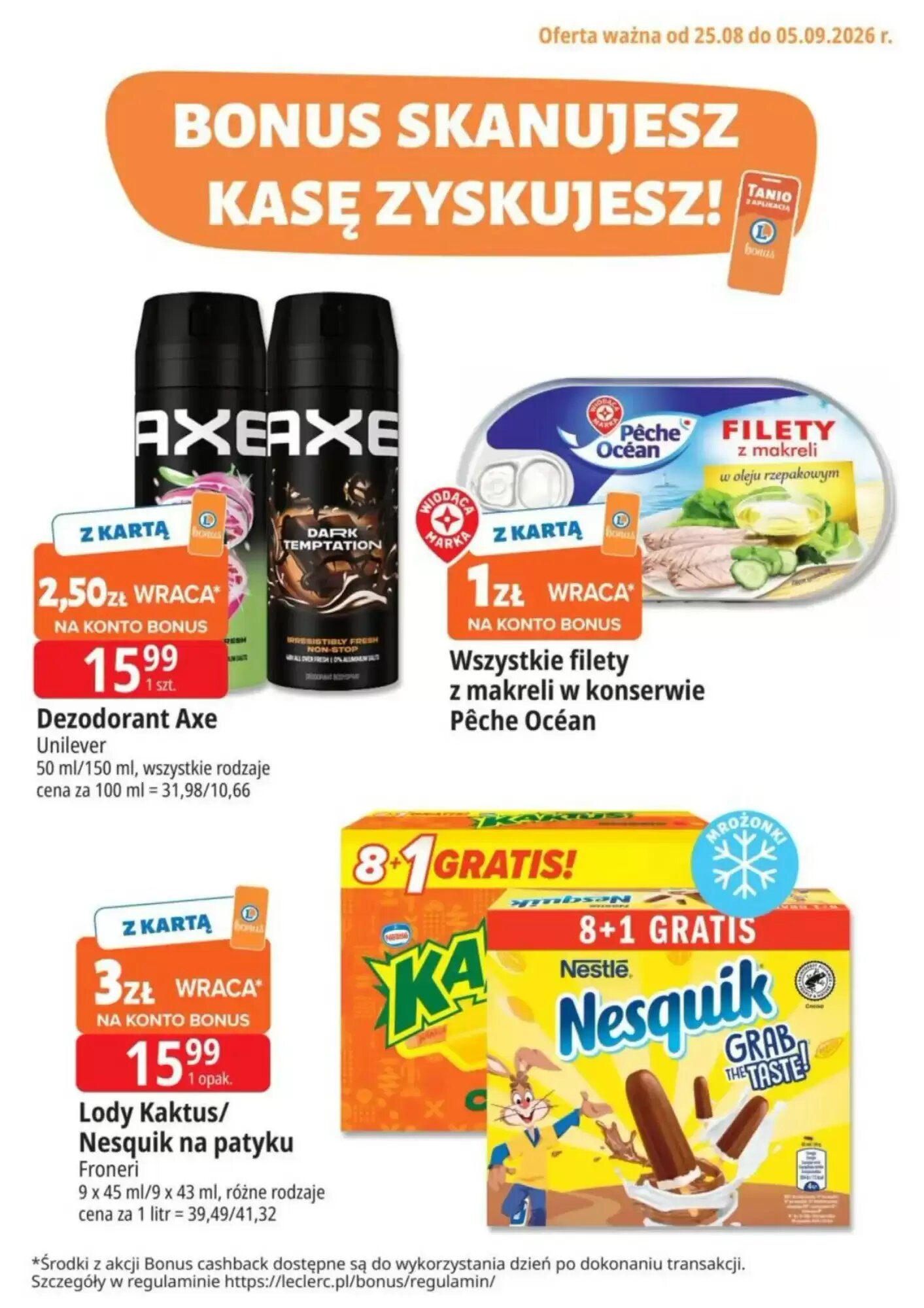 Gazetka promocyjna E.Leclerc  ważna od 25.08.2026 - Strona 2.