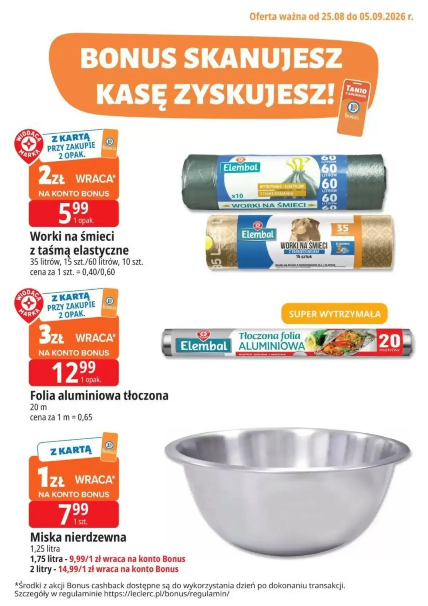 Gazetka promocyjna E.Leclerc  ważna od 25.08.2026 - Strona 4.