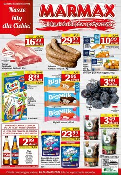 Gazetka promocyjna Marmax  ważna od 26.08.2026