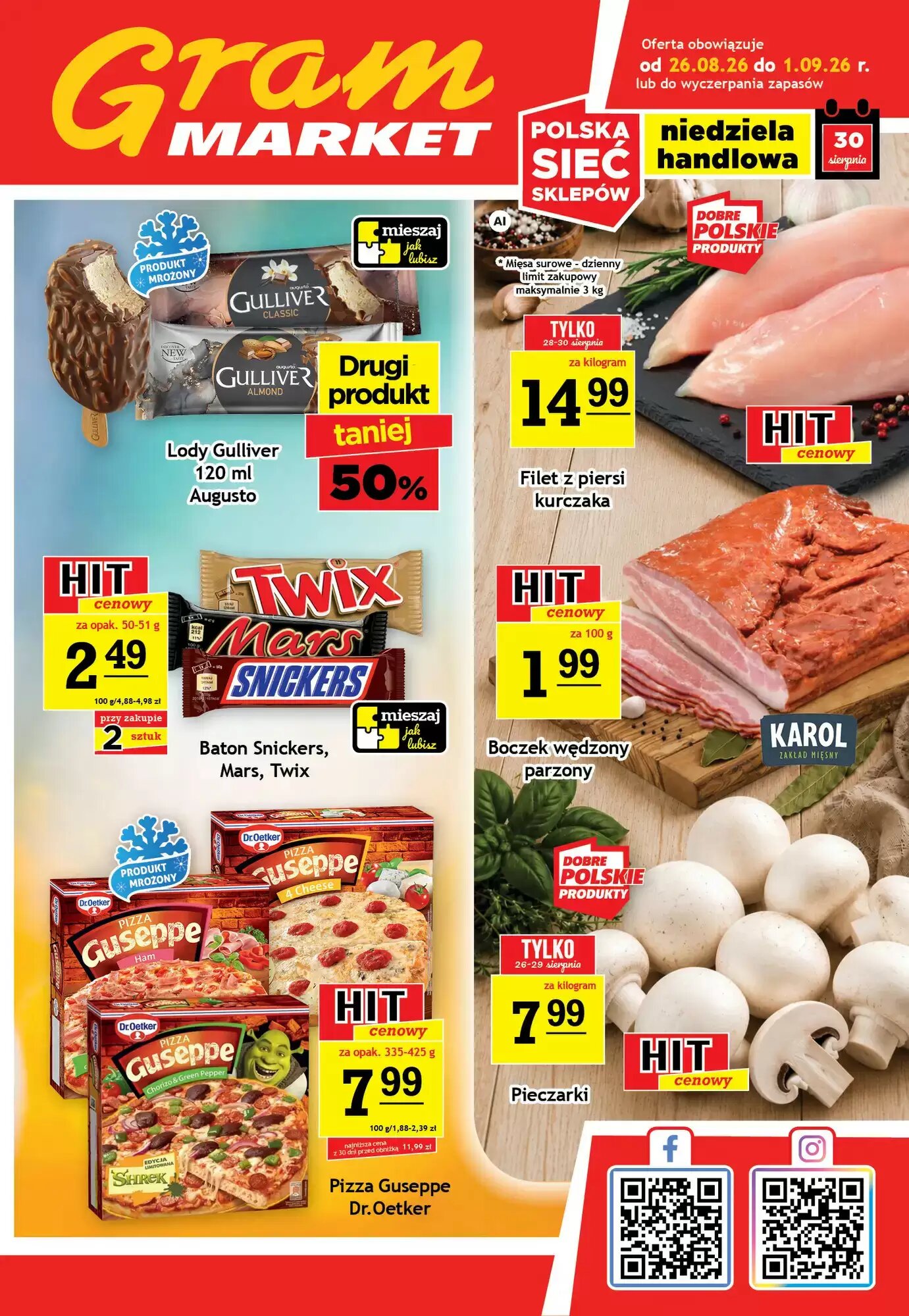 Gazetka promocyjna Gram Market ważna od 26.08.2026 - Strona 1.