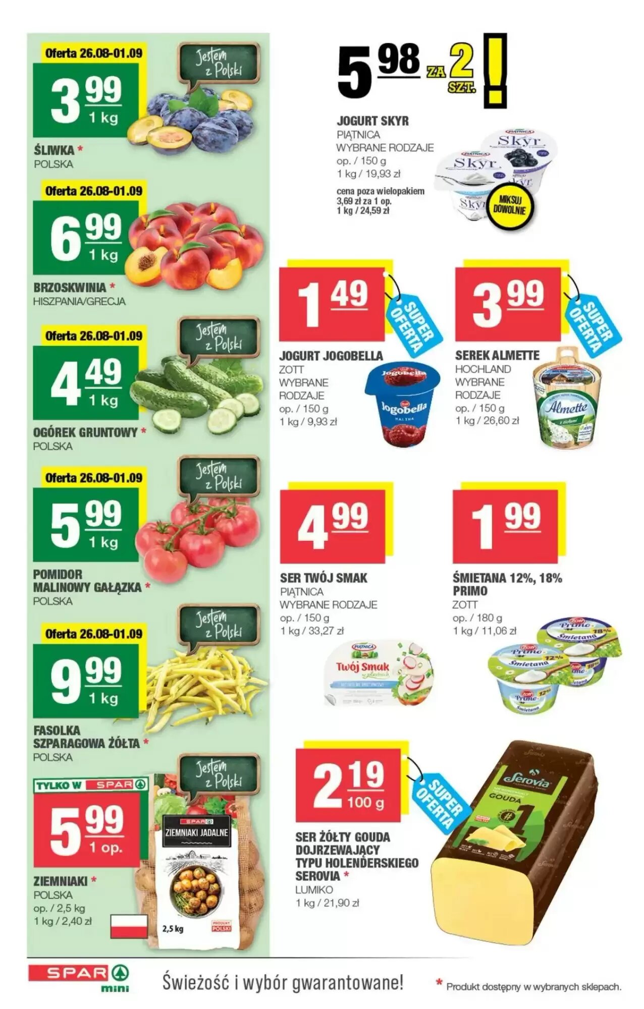 Gazetka promocyjna SPAR mini  ważna od 26.08.2026 - Strona 2.