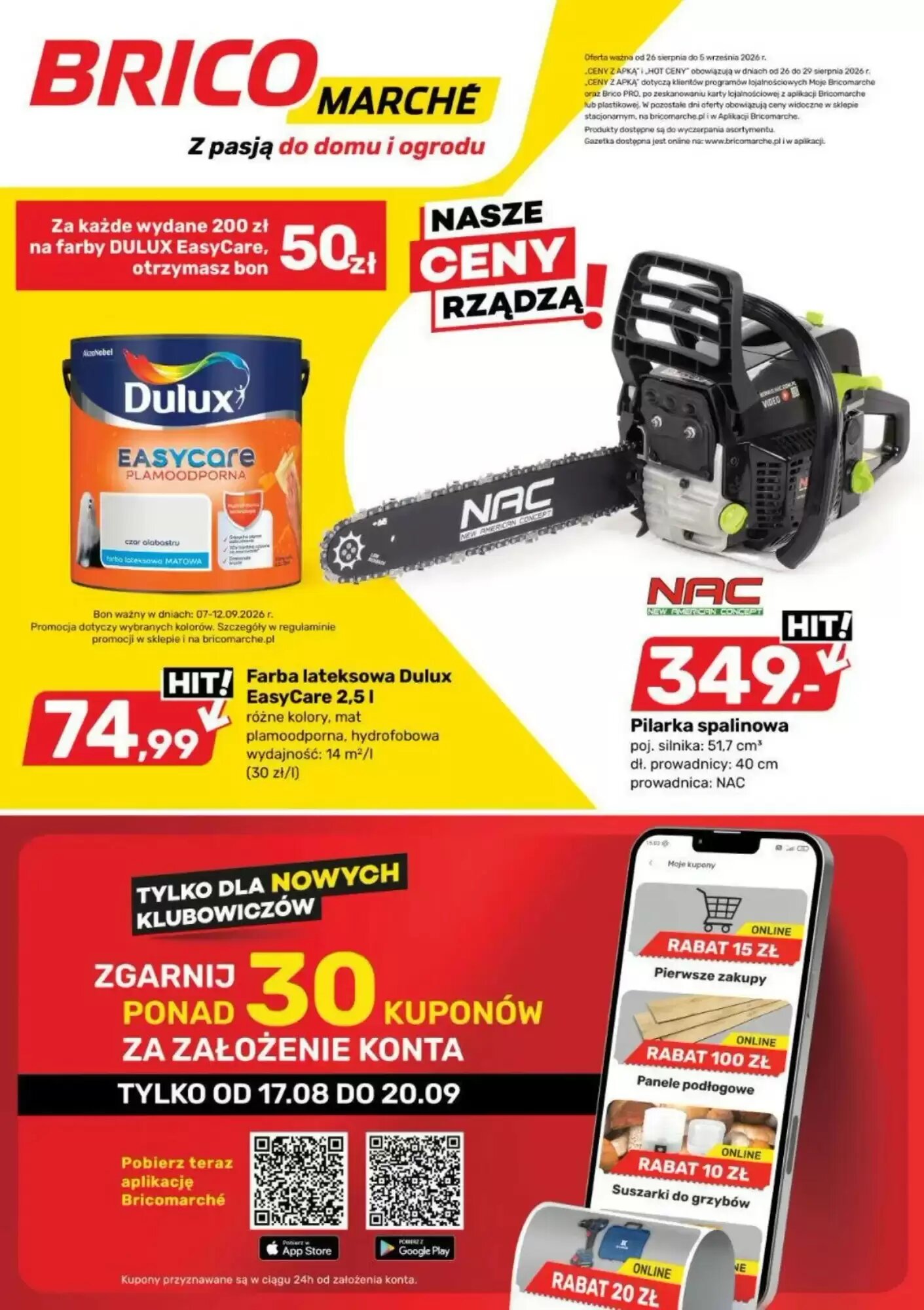 Gazetka promocyjna Bricomarche  ważna od 26.08.2026 - Strona 1.