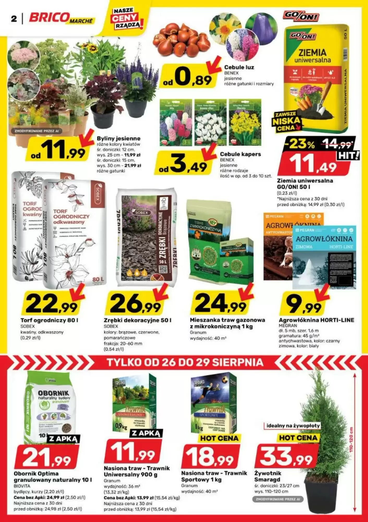 Gazetka promocyjna Bricomarche  ważna od 26.08.2026 - Strona 2.