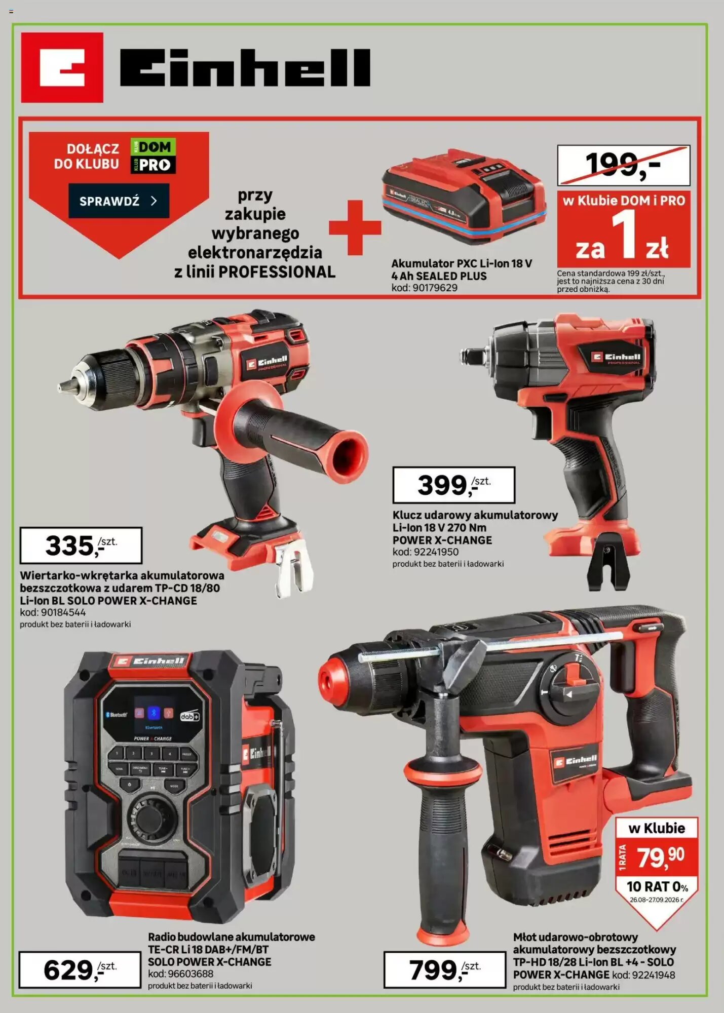 Gazetka promocyjna Leroy Merlin  ważna od 26.08.2026 - Strona 4.
