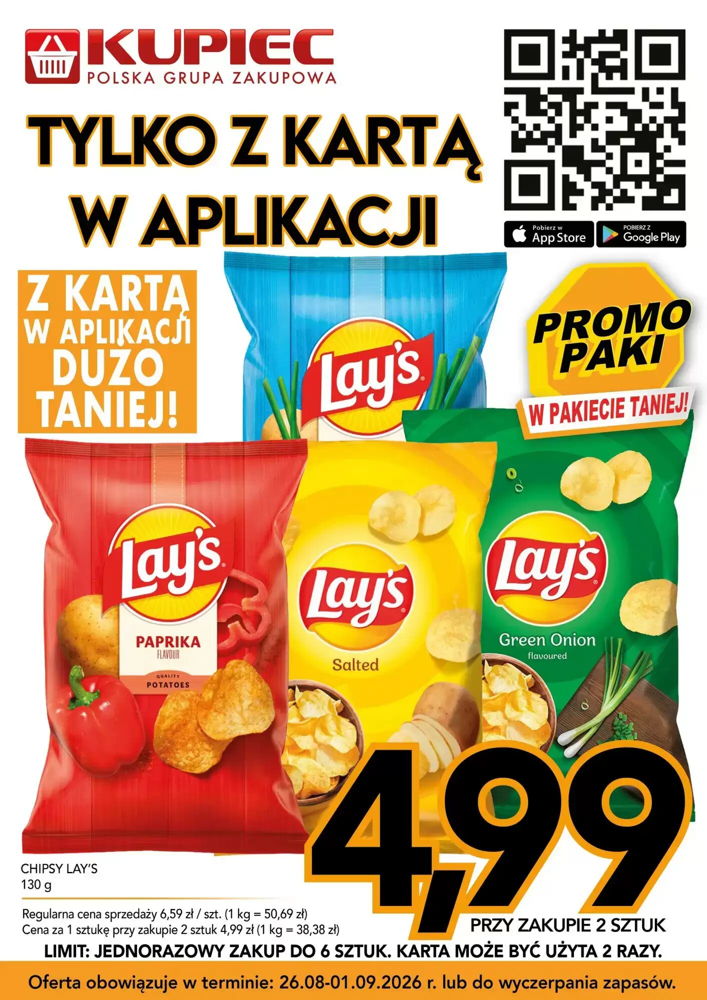 Gazetka promocyjna Kupiec ważna od 26.08.2026 - Strona 1.
