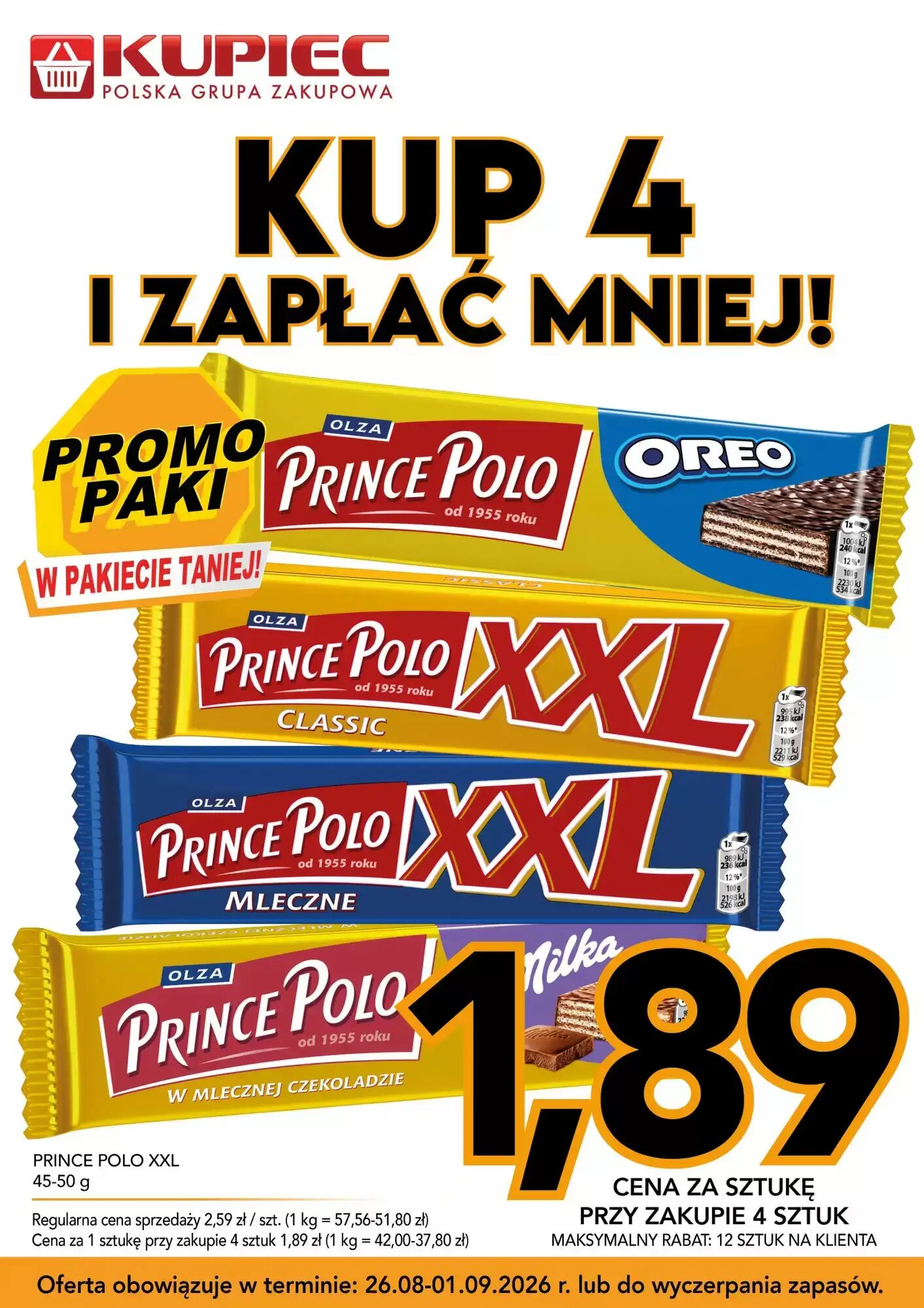Gazetka promocyjna Kupiec  ważna od 26.08.2026 - Strona 10.
