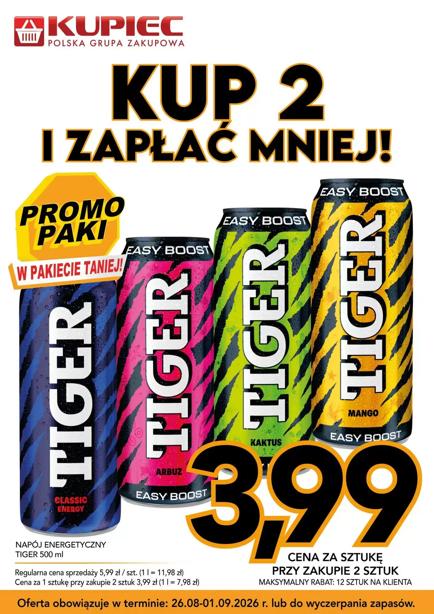 Gazetka promocyjna Kupiec  ważna od 26.08.2026 - Strona 11.