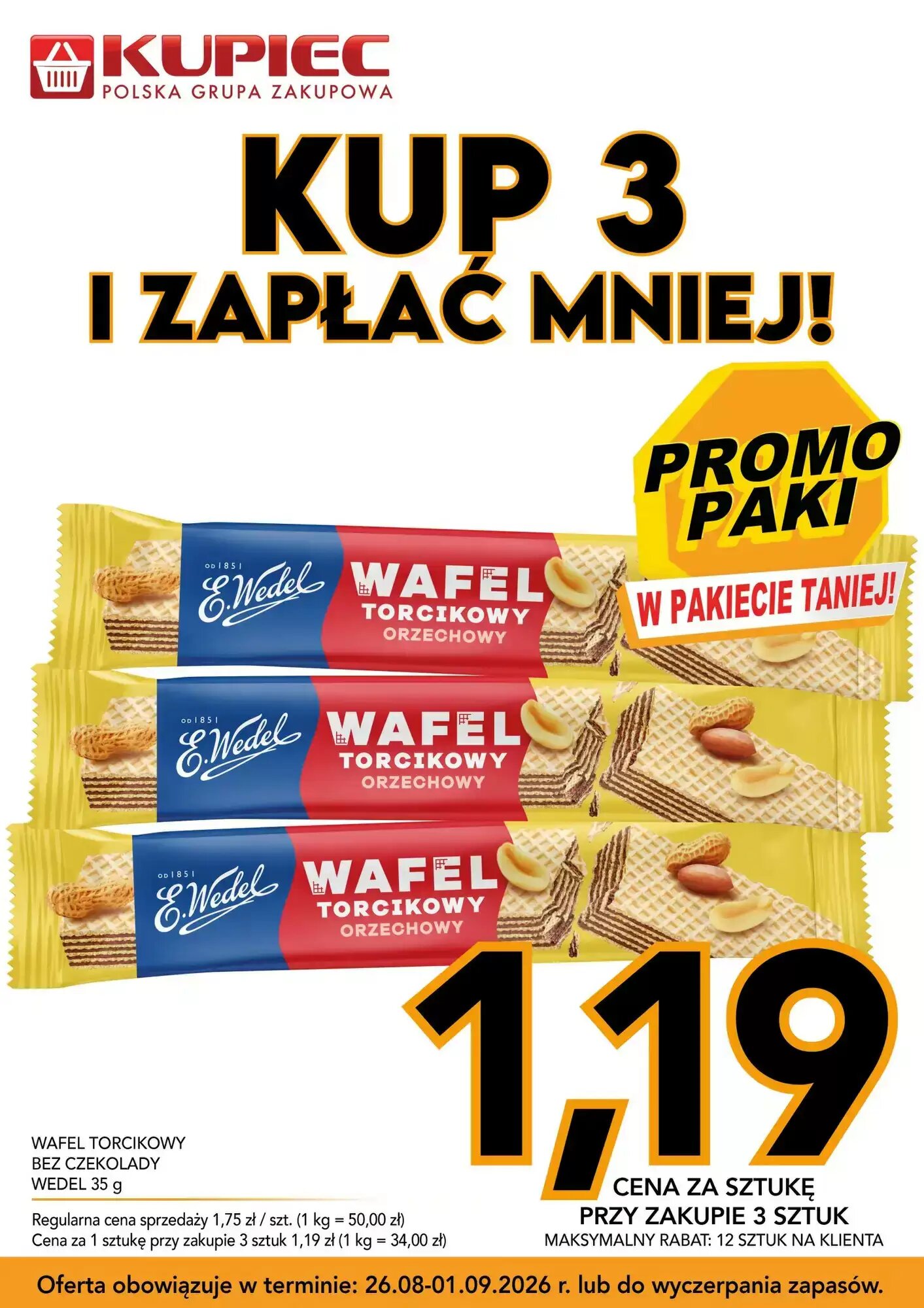 Gazetka promocyjna Kupiec  ważna od 26.08.2026 - Strona 12.