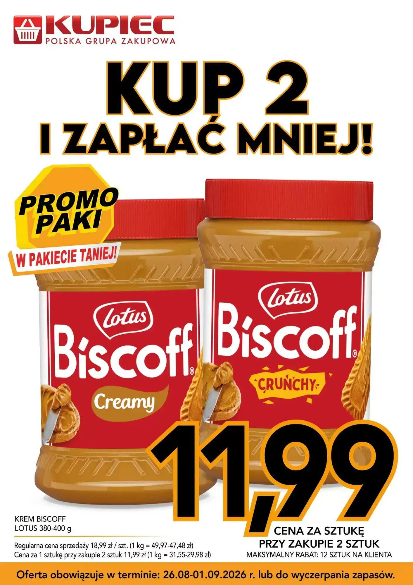Gazetka promocyjna Kupiec  ważna od 26.08.2026 - Strona 3.