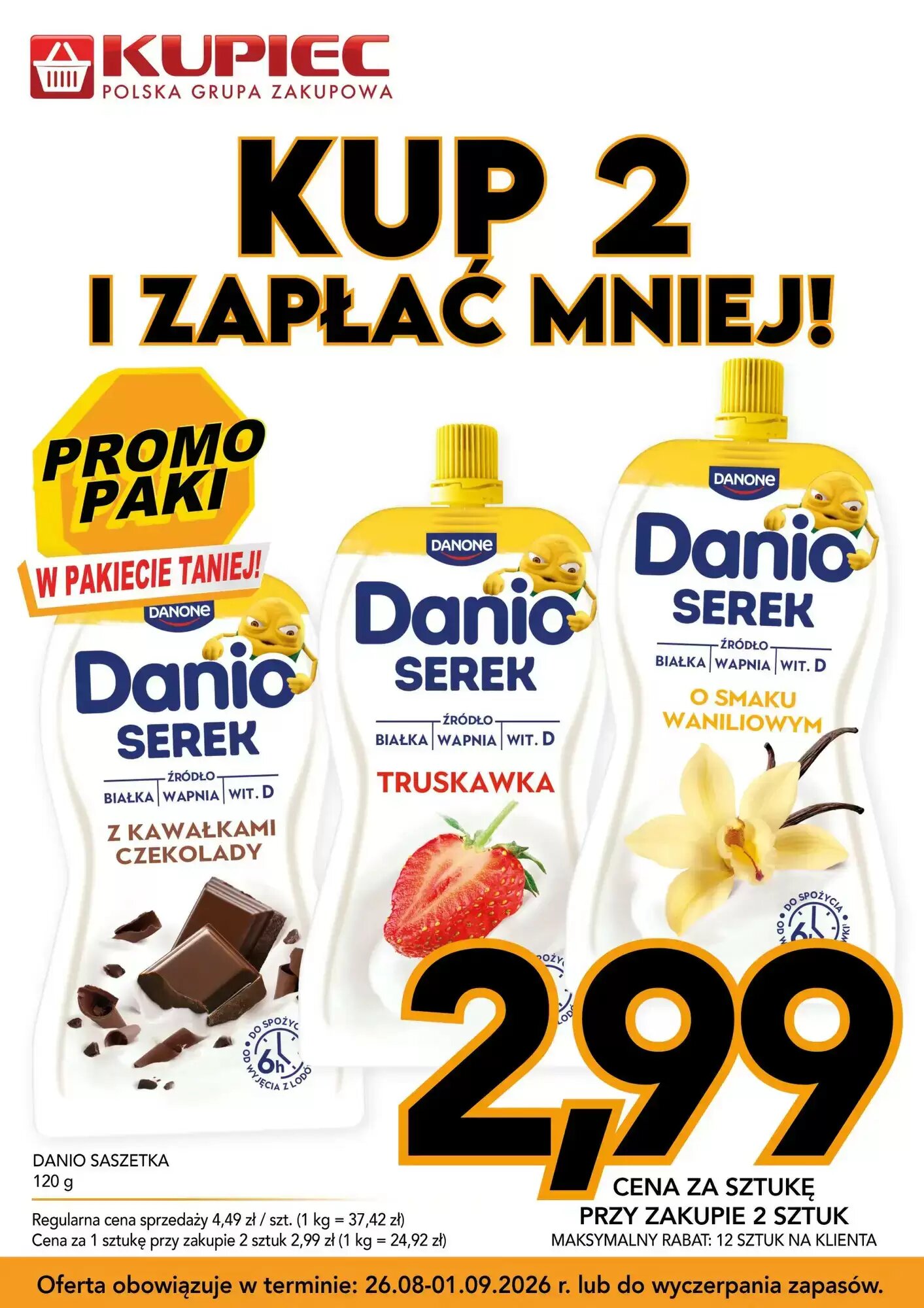 Gazetka promocyjna Kupiec  ważna od 26.08.2026 - Strona 4.
